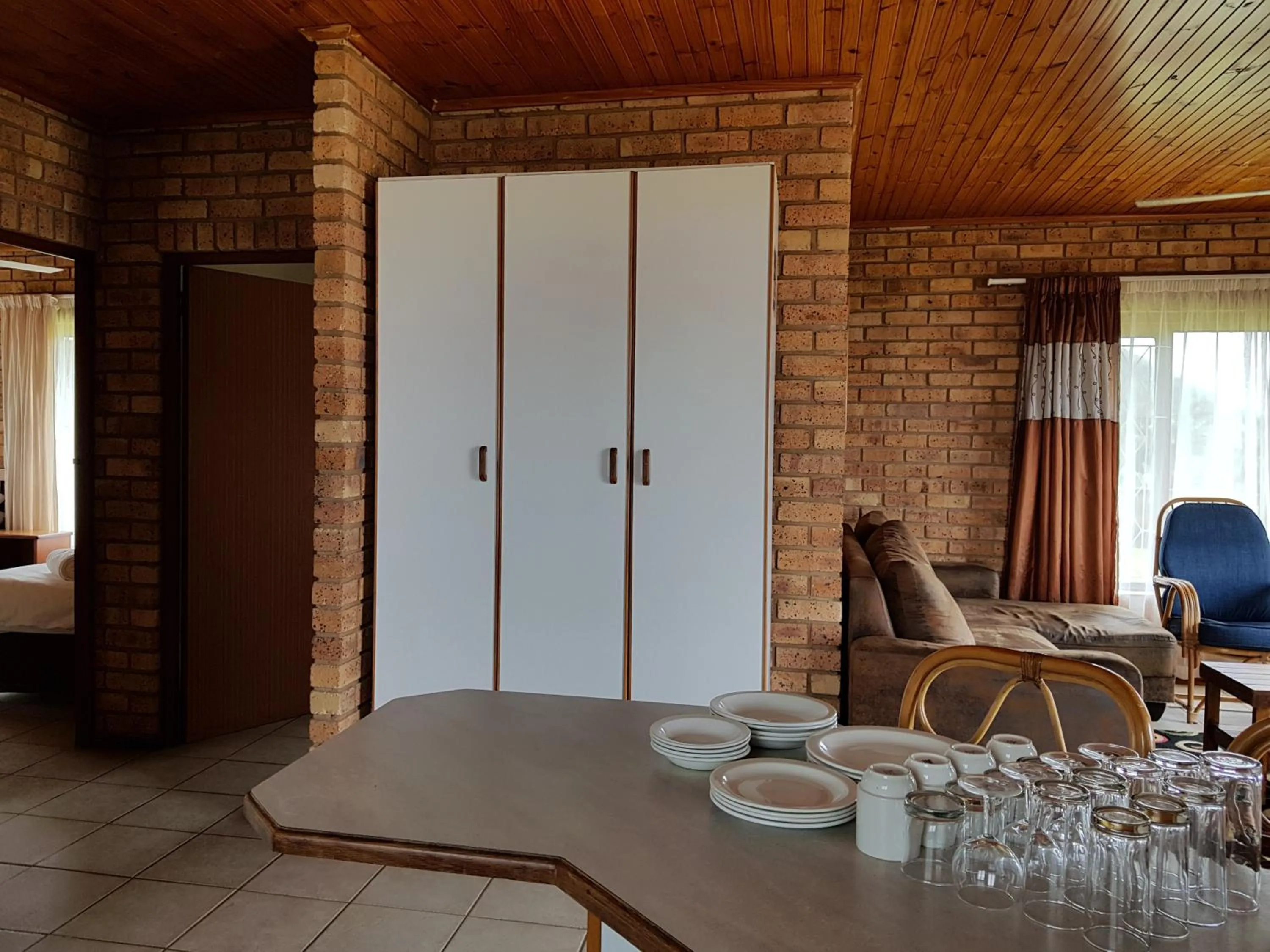 Living room in Port Edward Holiday Resort