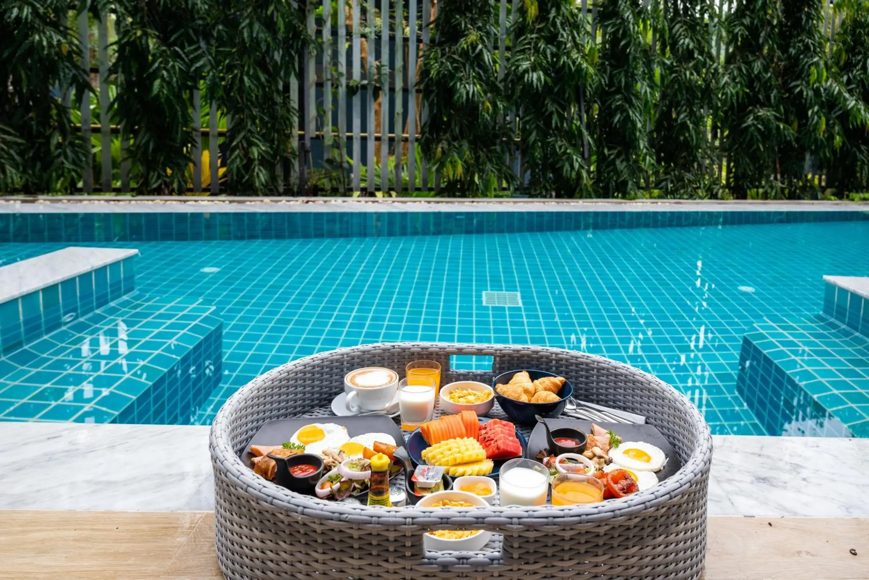 Pool view in BlueSotel SMART Krabi Aonang Beach - Adults only Pool view in BlueSotel SMART Krabi Aonang Beach - Adults only