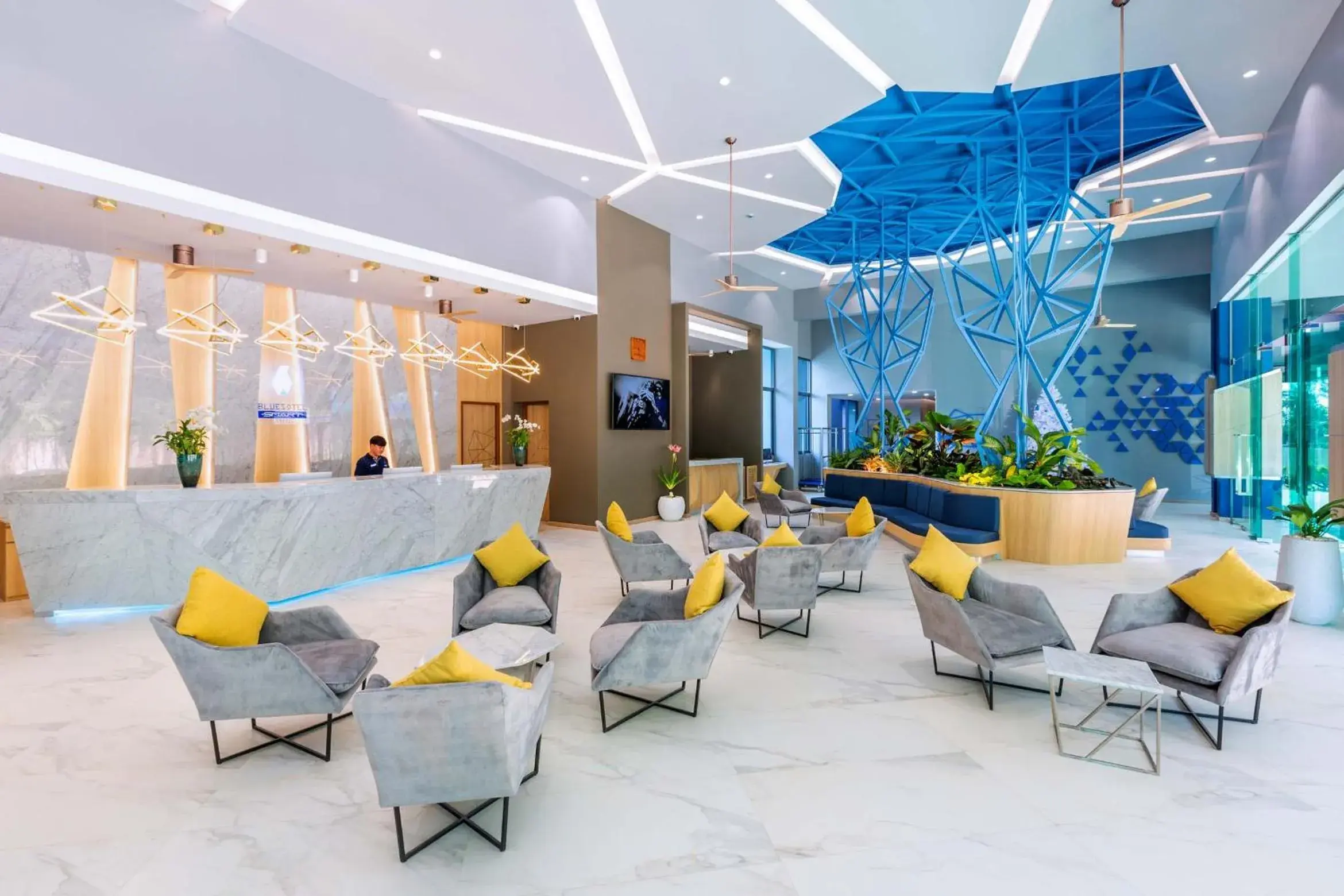 Lobby or reception in BlueSotel SMART Krabi Aonang Beach - Adults only Lobby or reception in BlueSotel SMART Krabi Aonang Beach - Adults only