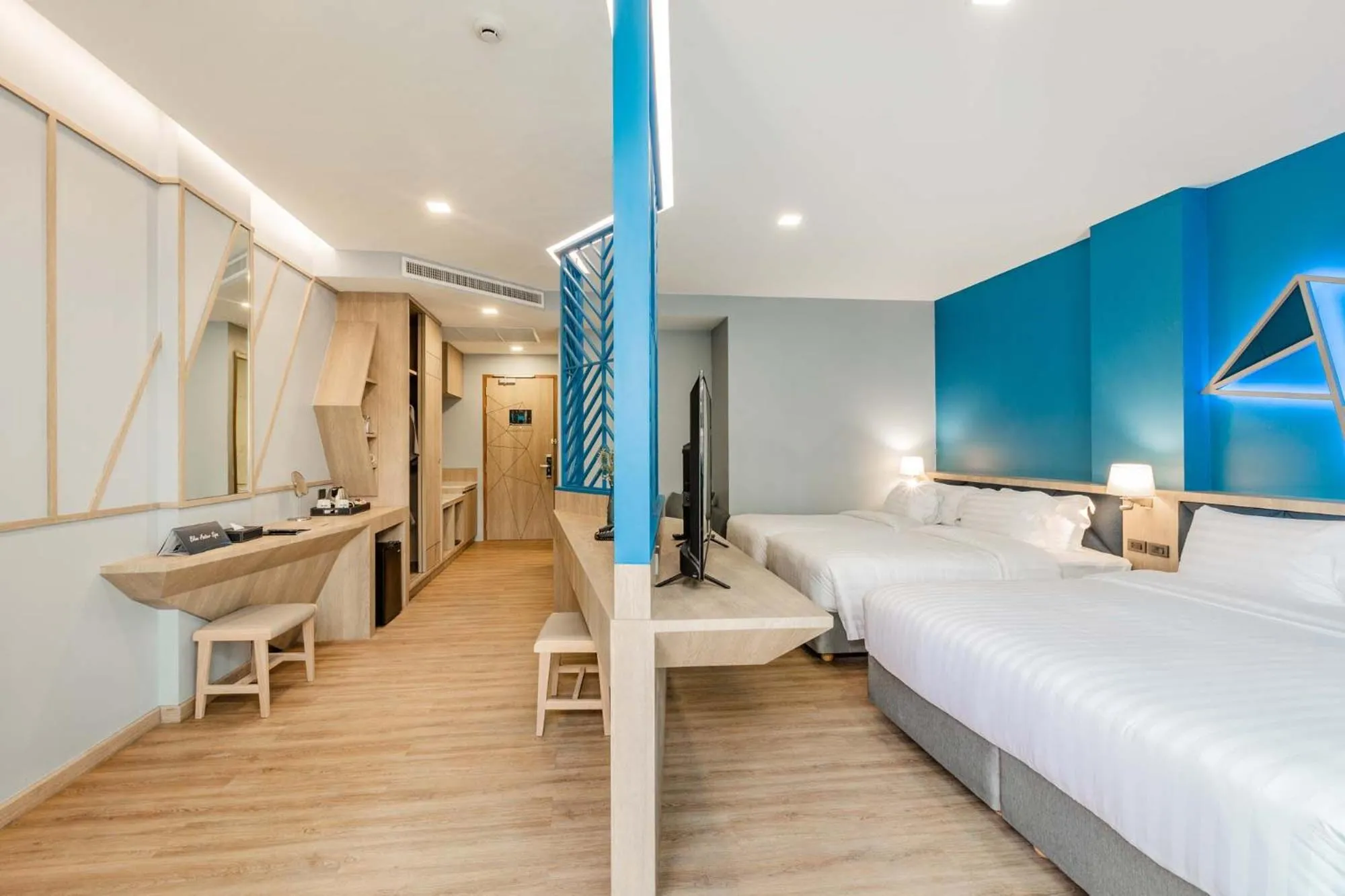 Photo of the whole room, Bed in BlueSotel SMART Krabi Aonang Beach - Adults only