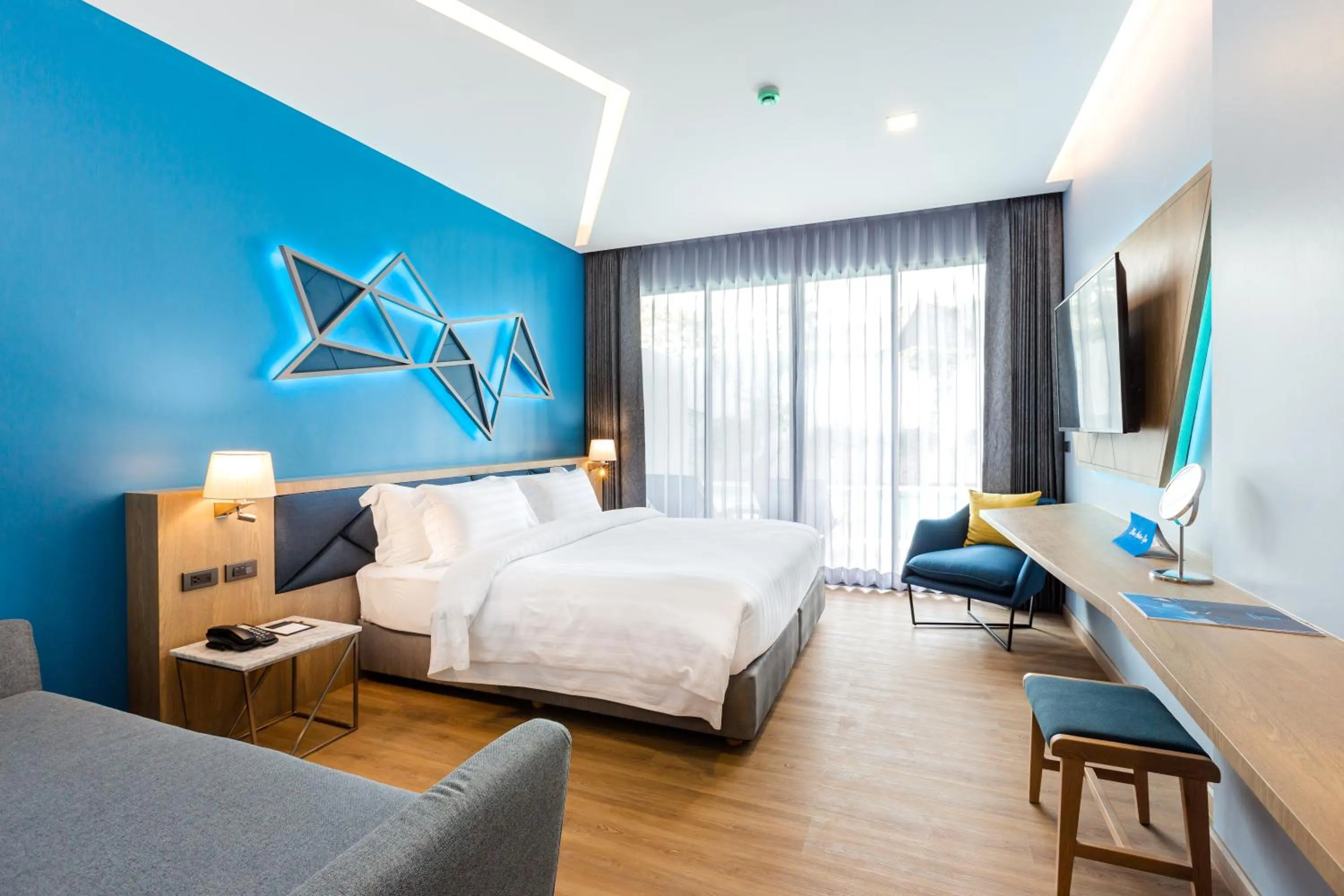 Photo of the whole room, Bed in BlueSotel SMART Krabi Aonang Beach - Adults only