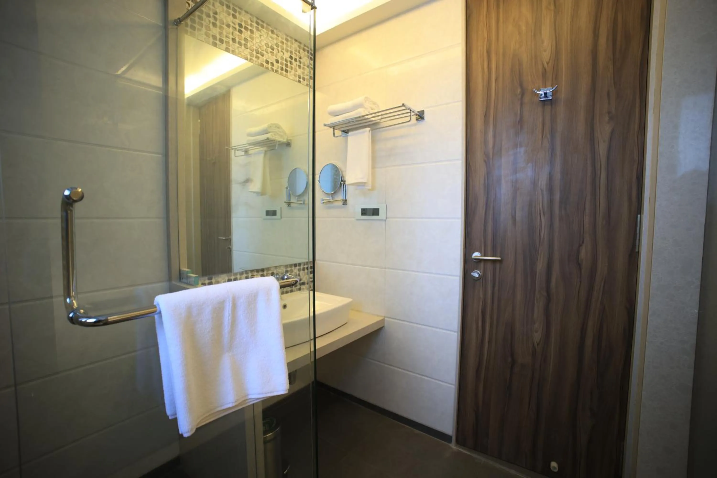 Bathroom in The Byke Delotel