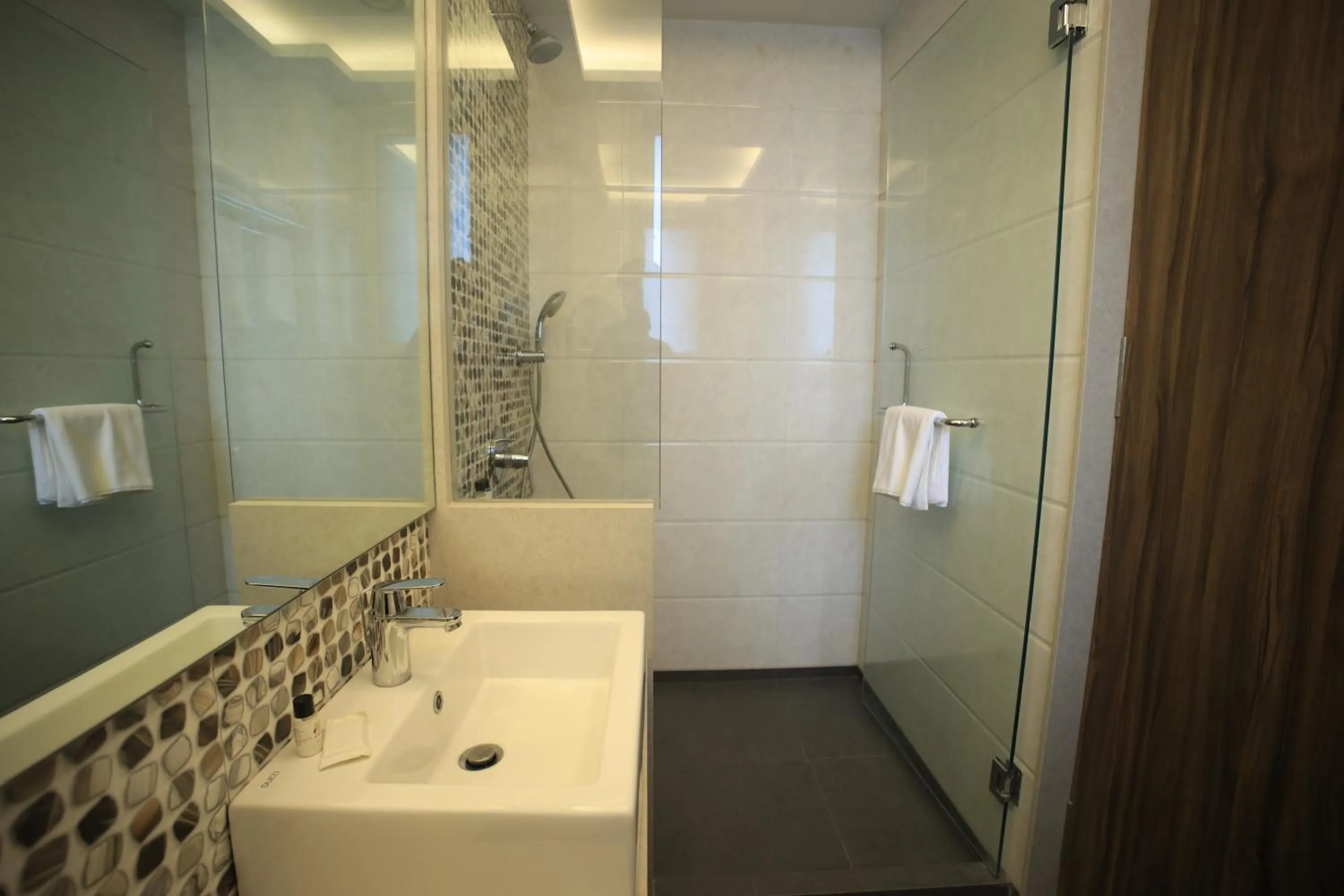 Bathroom in The Byke Delotel