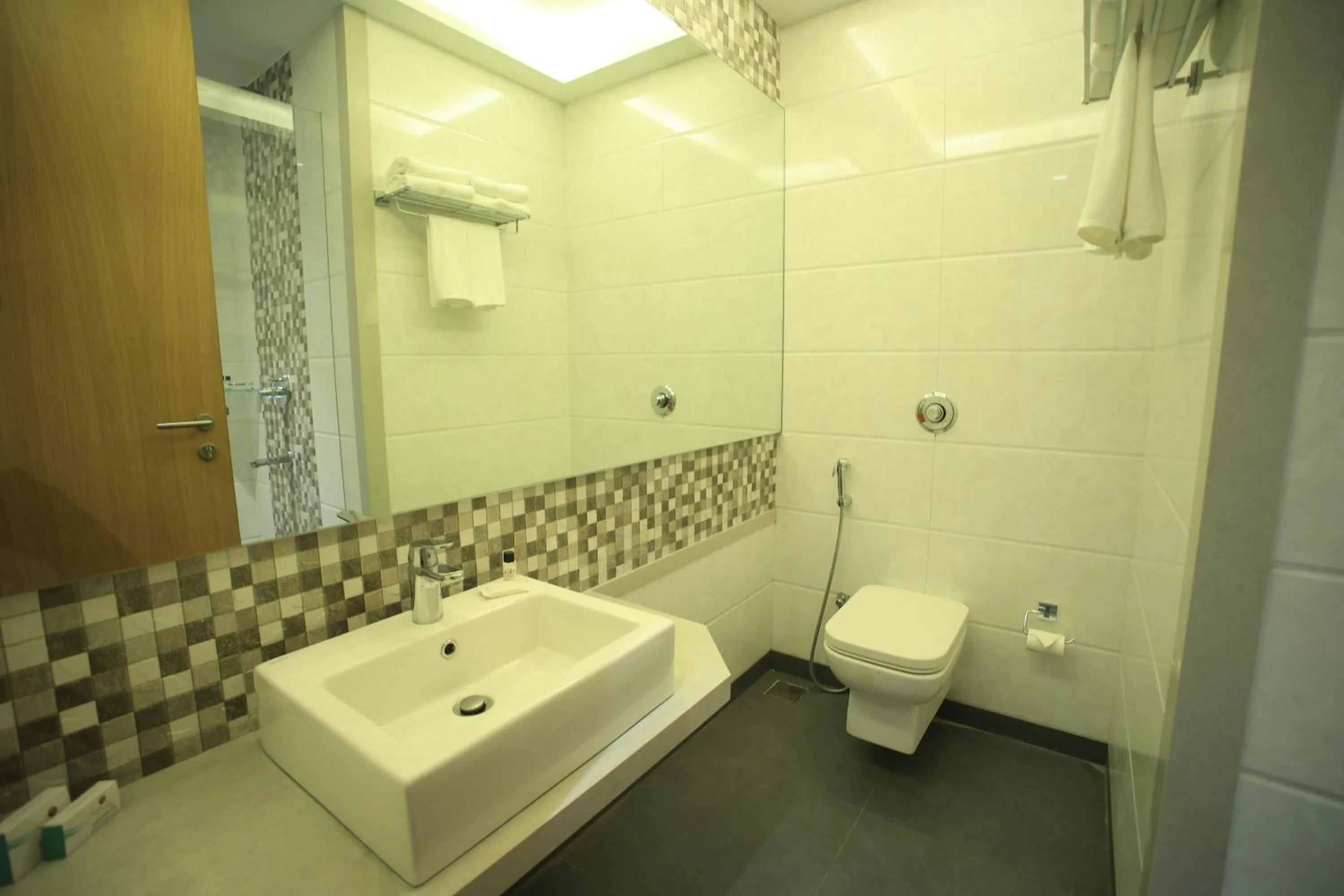 Bathroom in The Byke Delotel