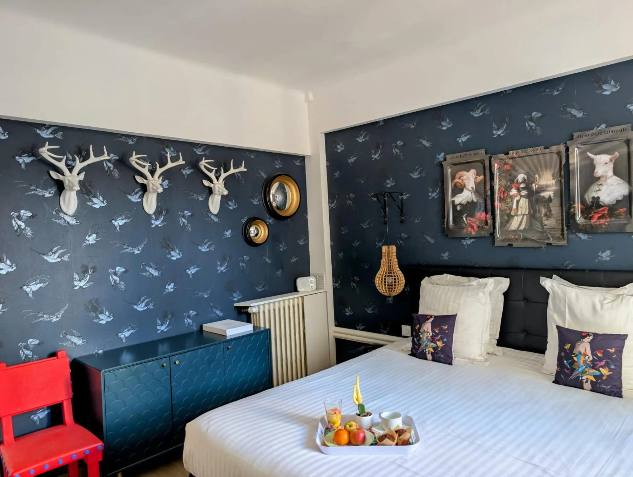 Bed in Hôtel Mademoiselle