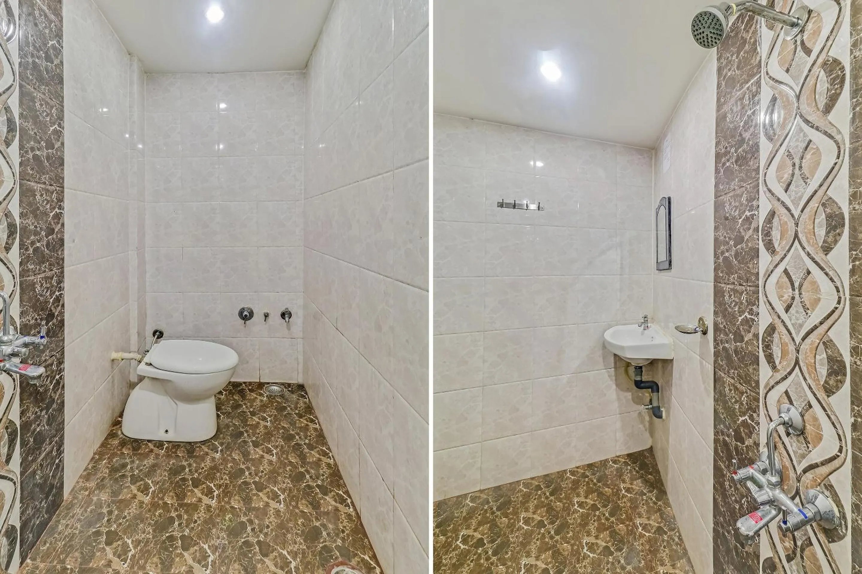 Bathroom in Hotel O Royal