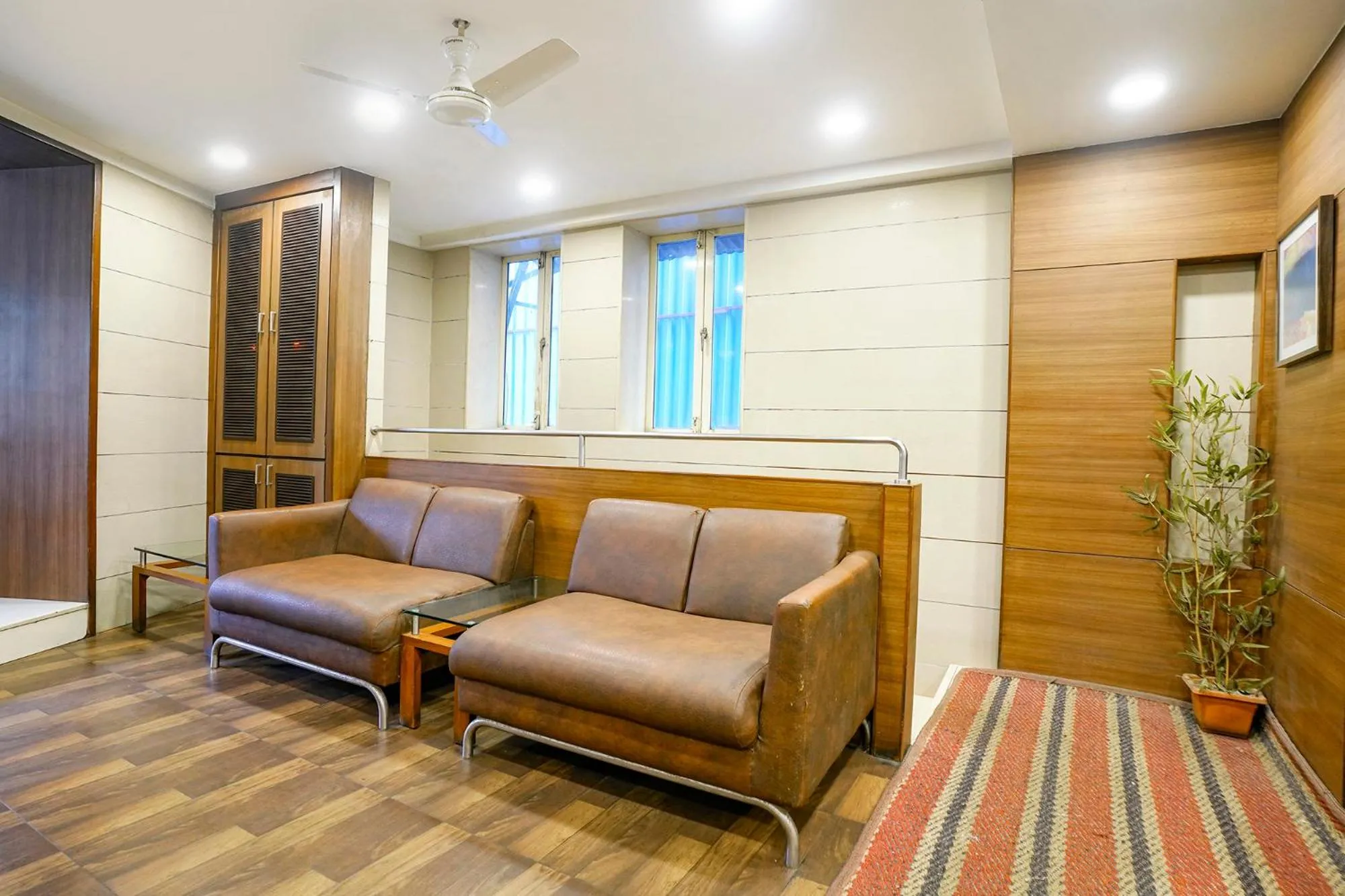 Seating area in FabHotel Rahat