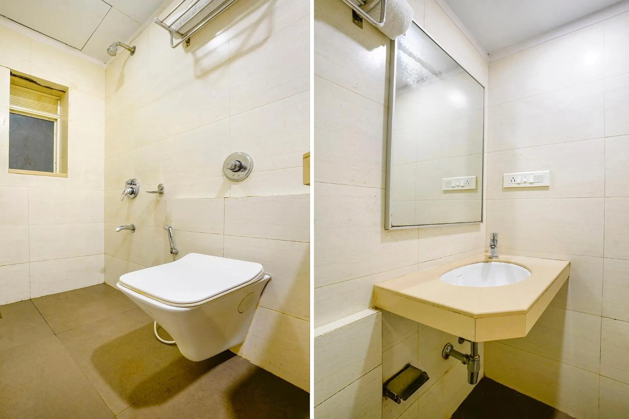 Bathroom in FabHotel Rahat