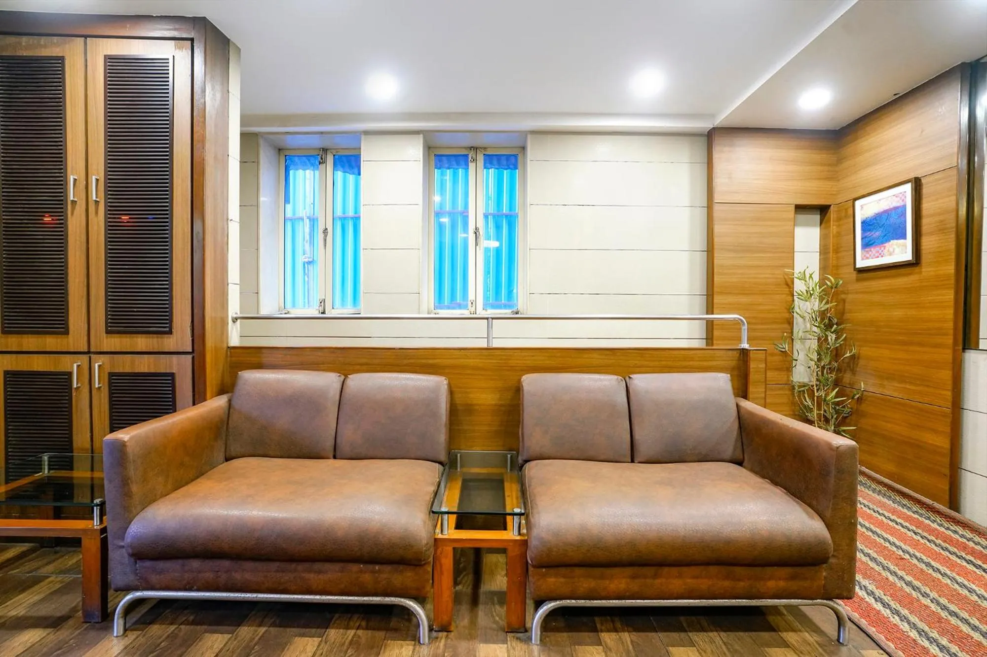 Seating area in FabHotel Rahat