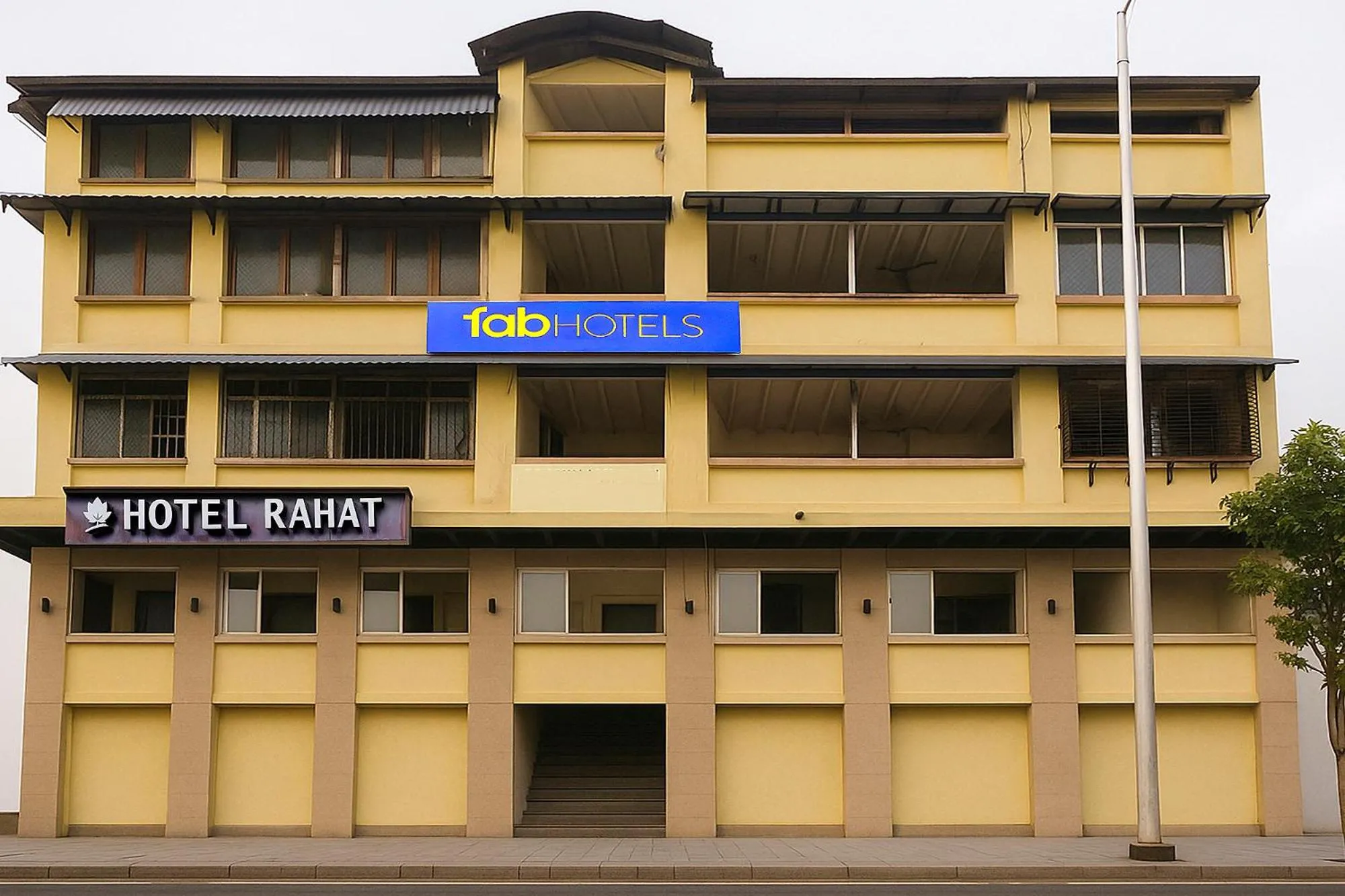 Property building in FabHotel Rahat