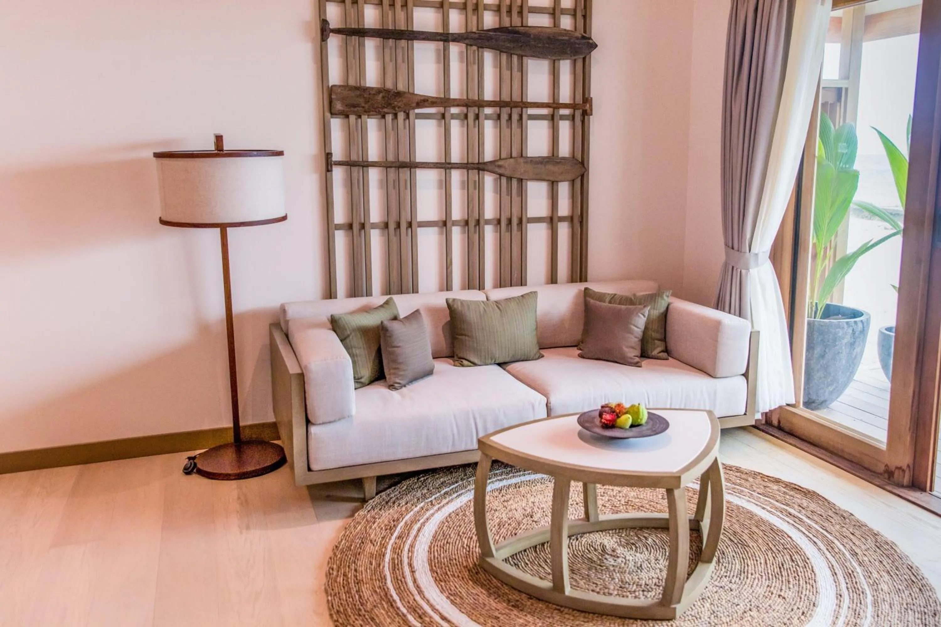 Seating area in Kagi Maldives Resort & Spa