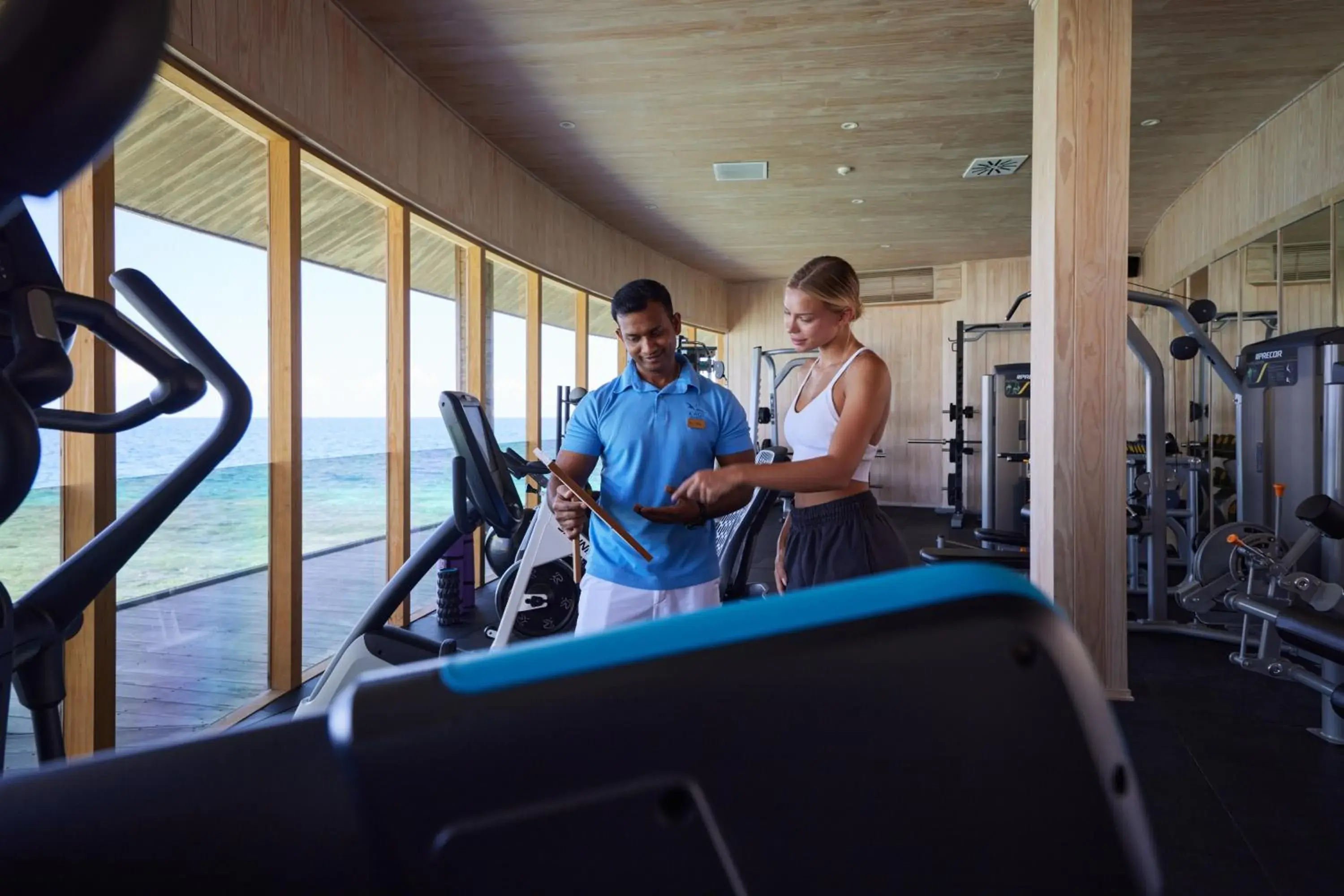 Fitness centre/facilities in Kagi Maldives Resort & Spa Fitness centre/facilities in Kagi Maldives Resort & Spa
