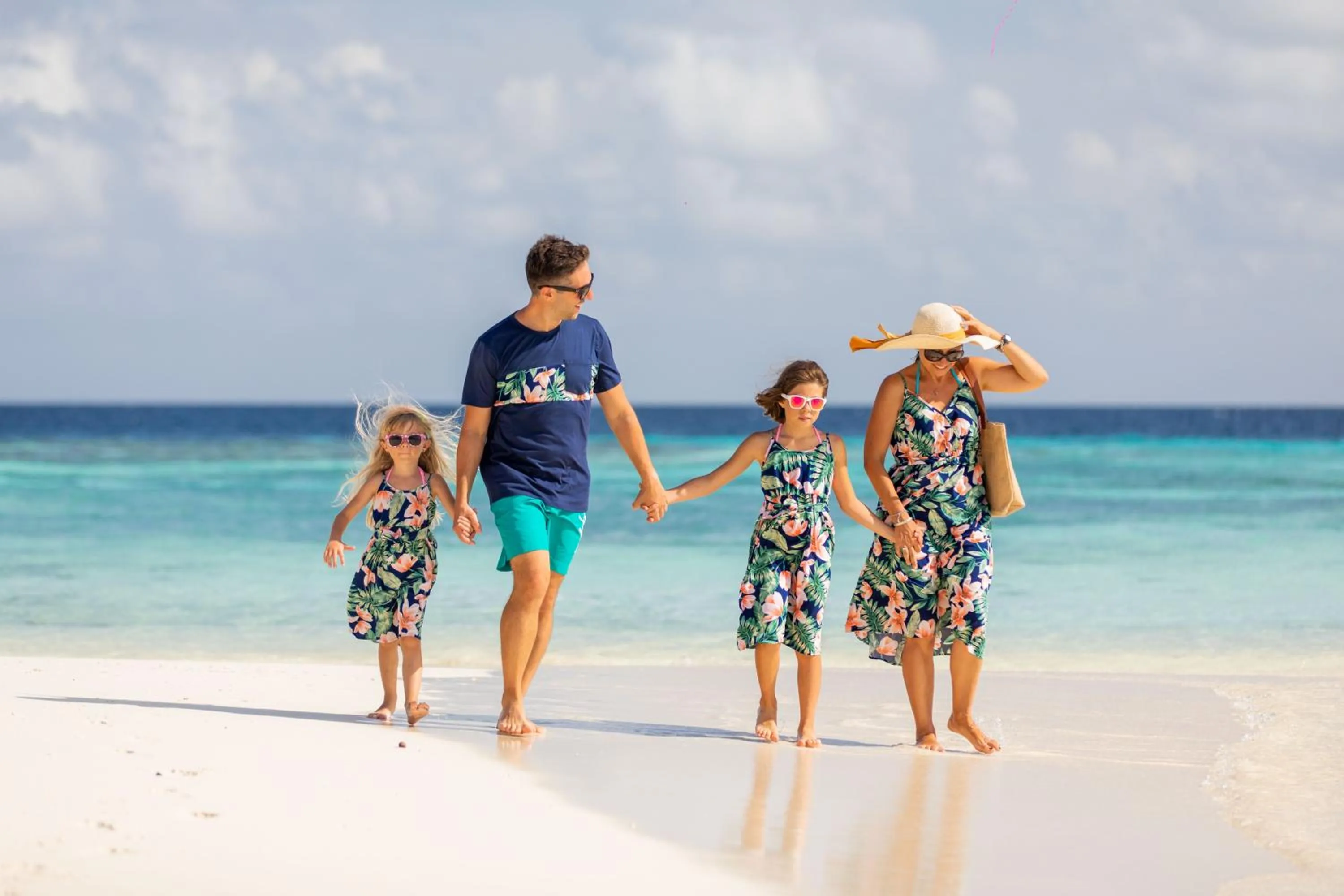 Family in Kagi Maldives Resort & Spa