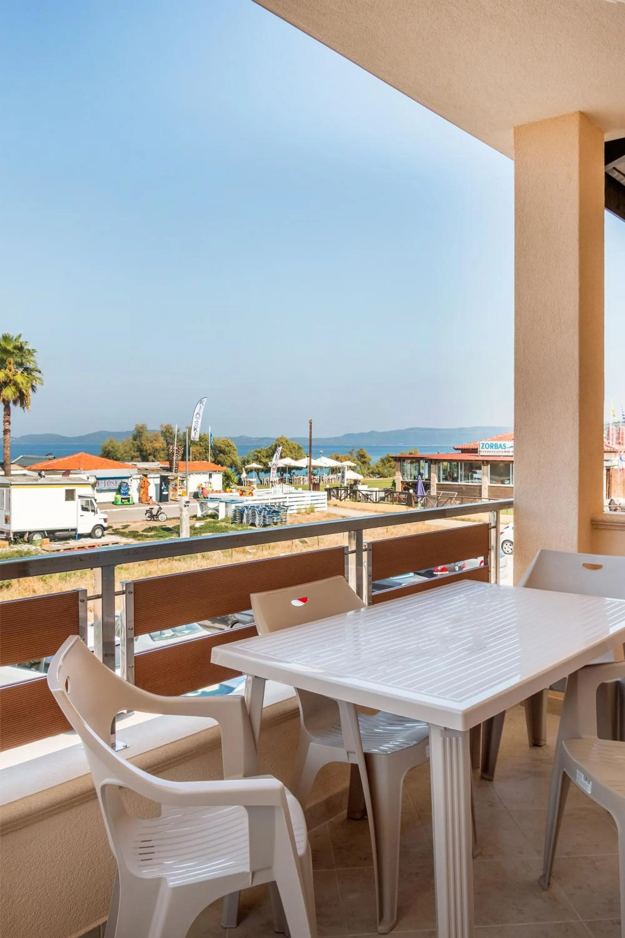 Balcony/Terrace in Okean Studios