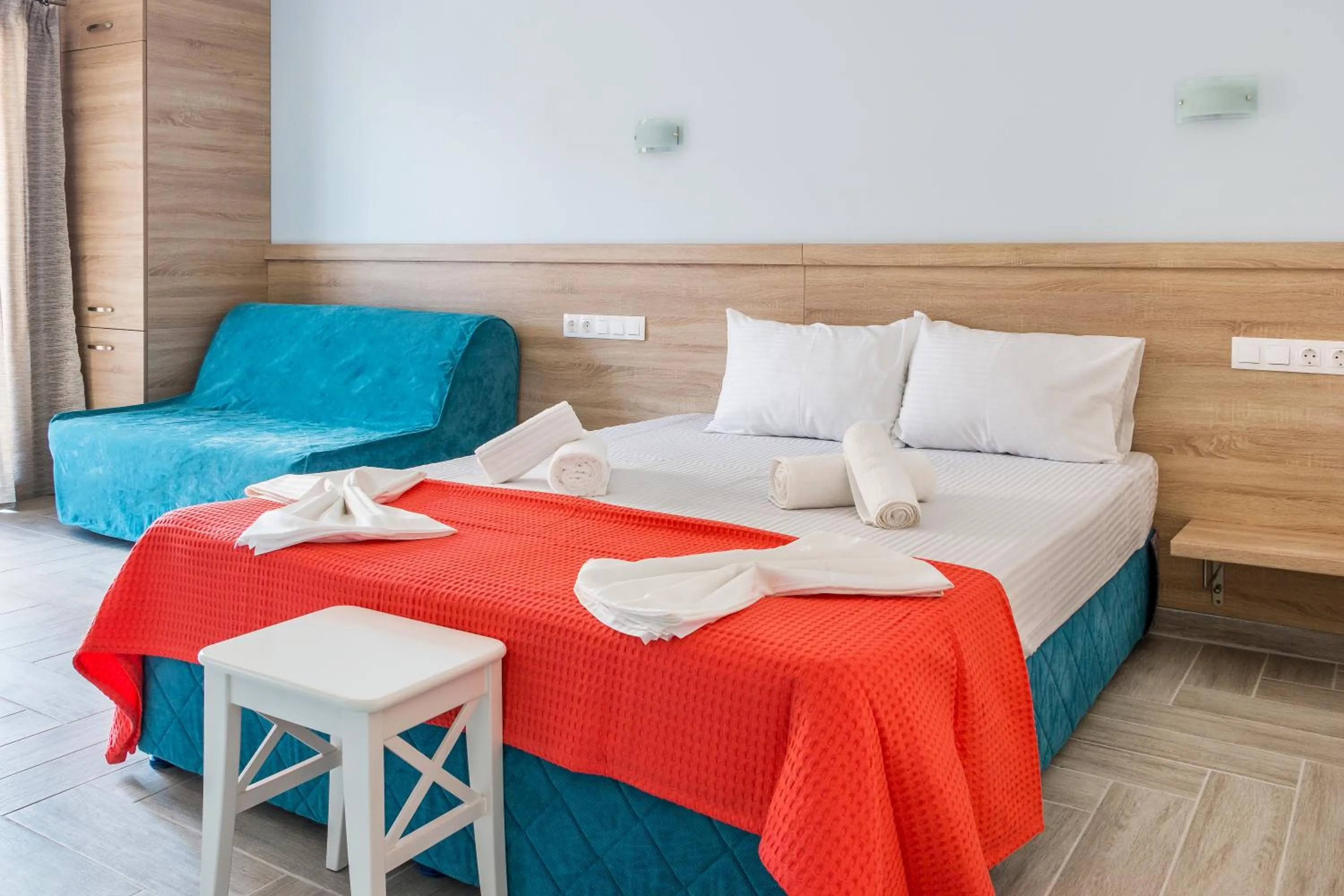 Bed in Okean Studios