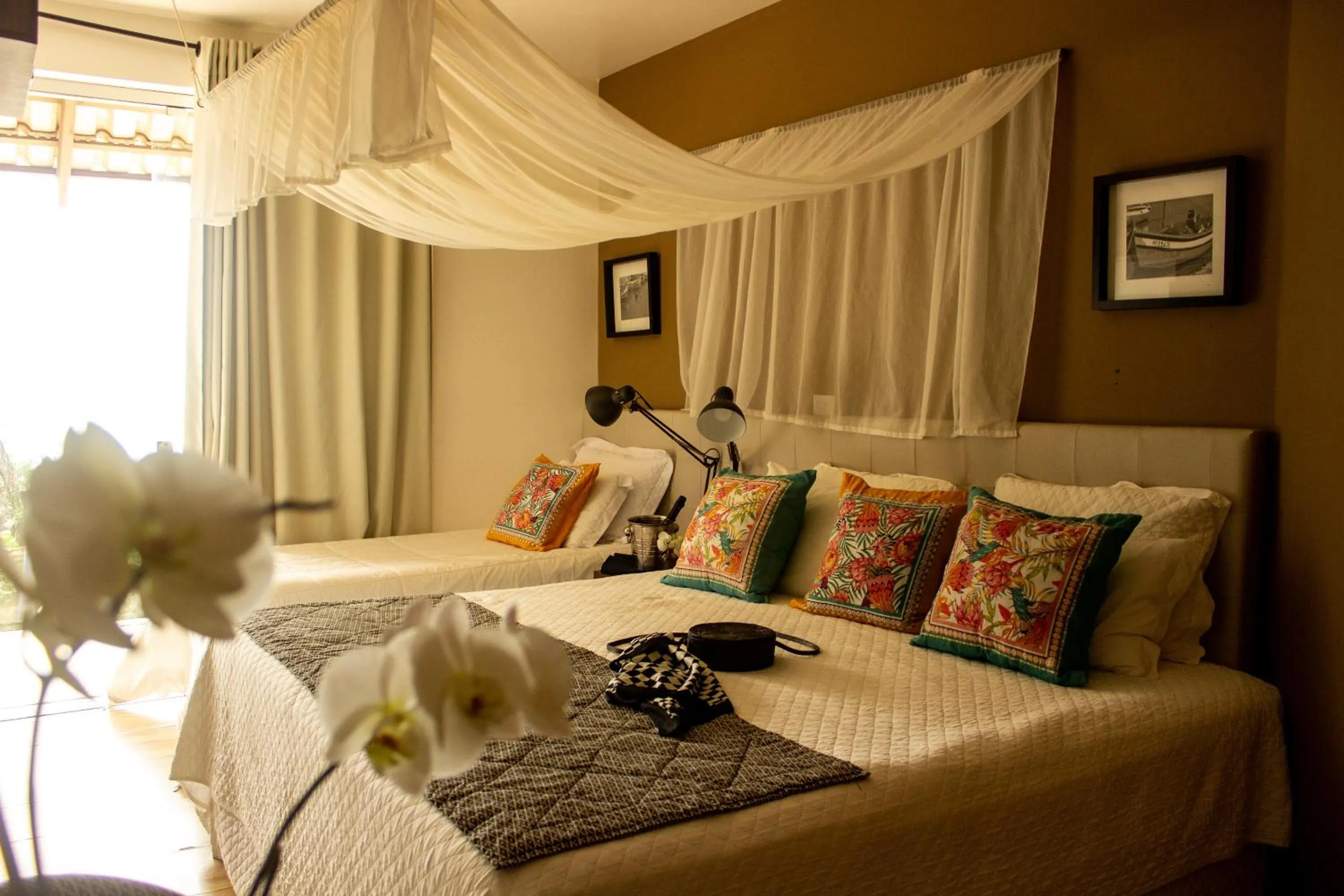 Photo of the whole room, Bed in Pousada Ponta da Vigia