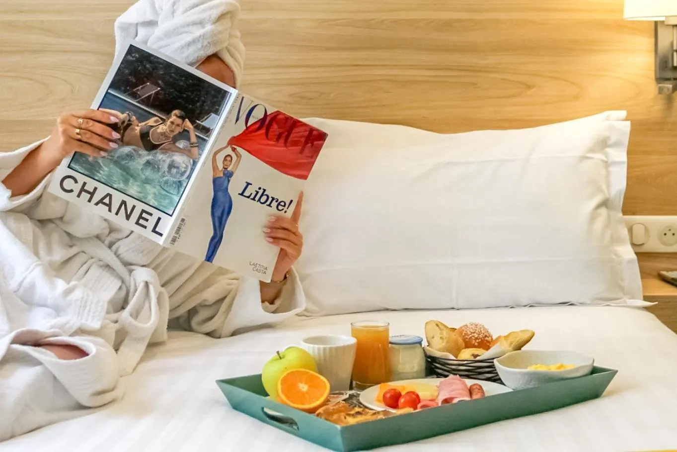 Breakfast, Bed in Hôtel de France, un hôtel AMMI