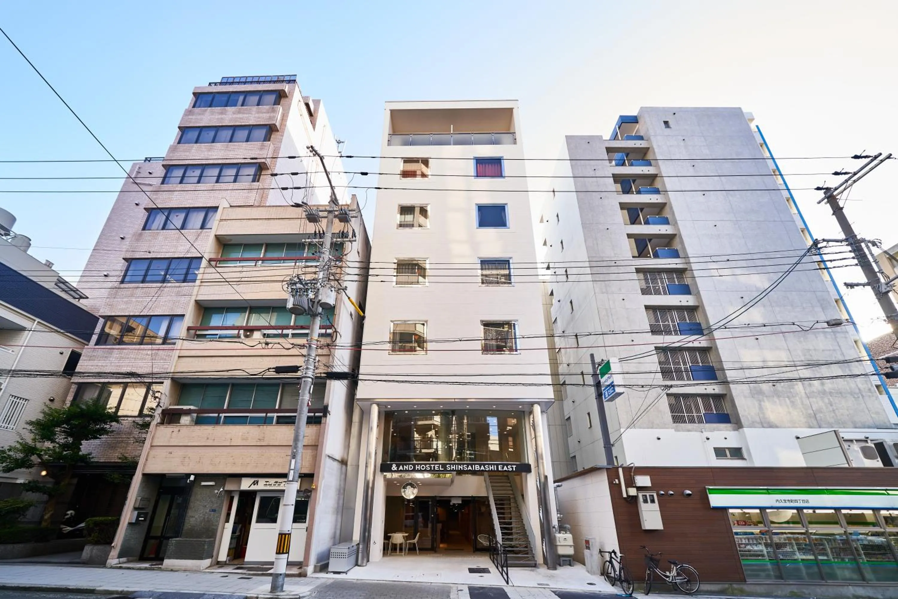 Property building in &AND HOSTEL SHINSAIBASHI EAST