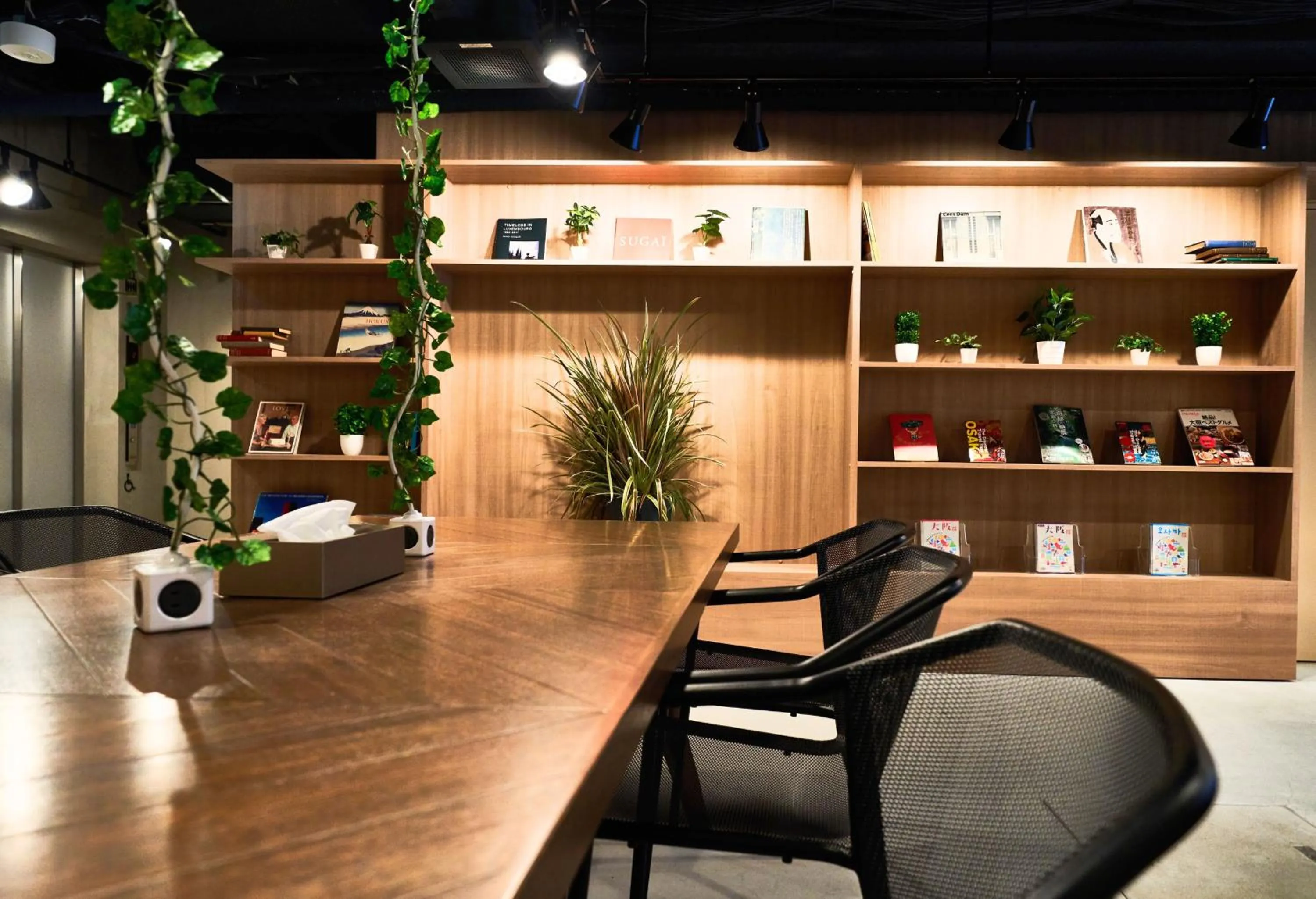 Communal lounge/ TV room in &AND HOSTEL SHINSAIBASHI EAST