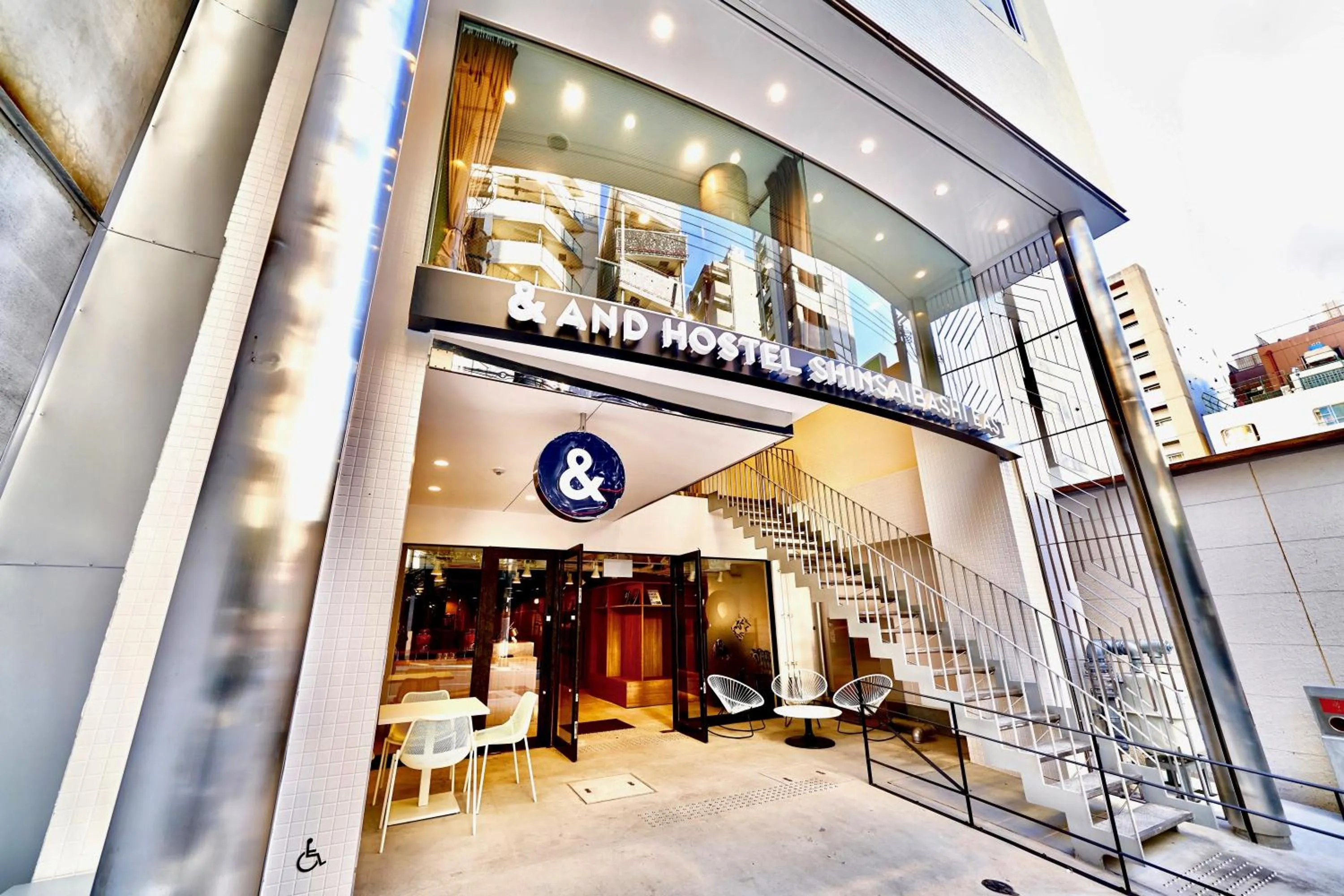 Facade/entrance in &AND HOSTEL SHINSAIBASHI EAST