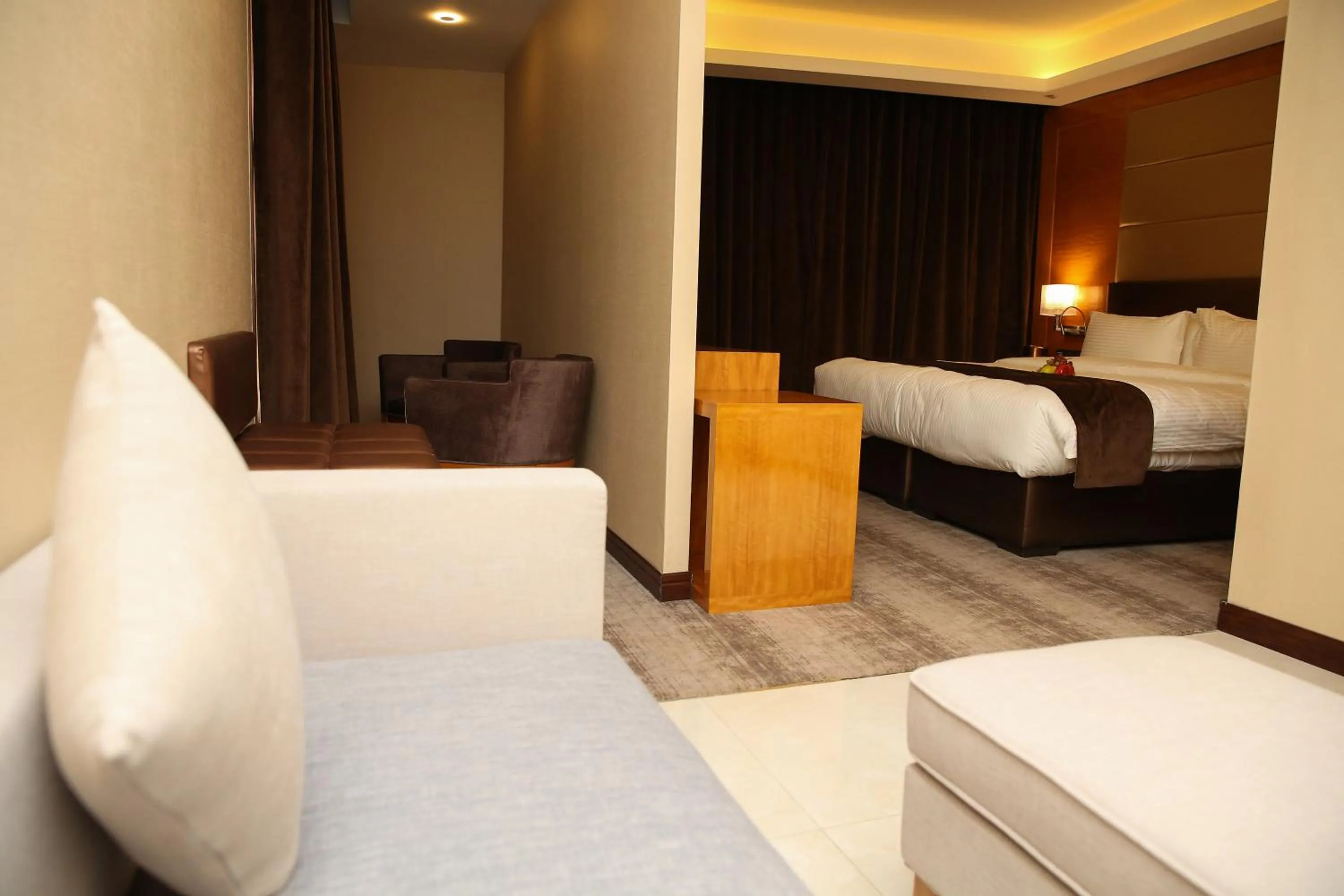 Bed in Gloria Hotel Amman