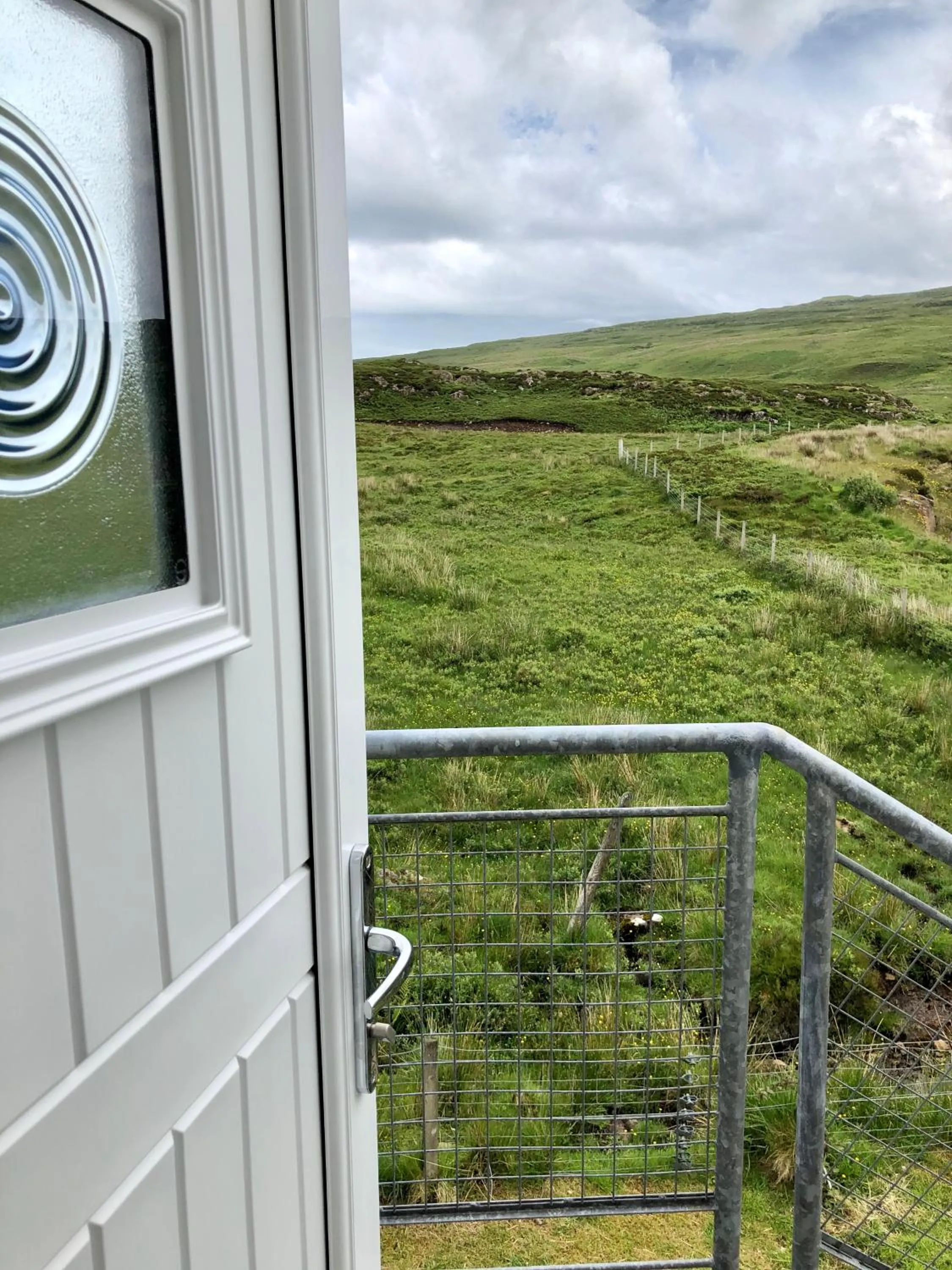 Garden view in Dalriada