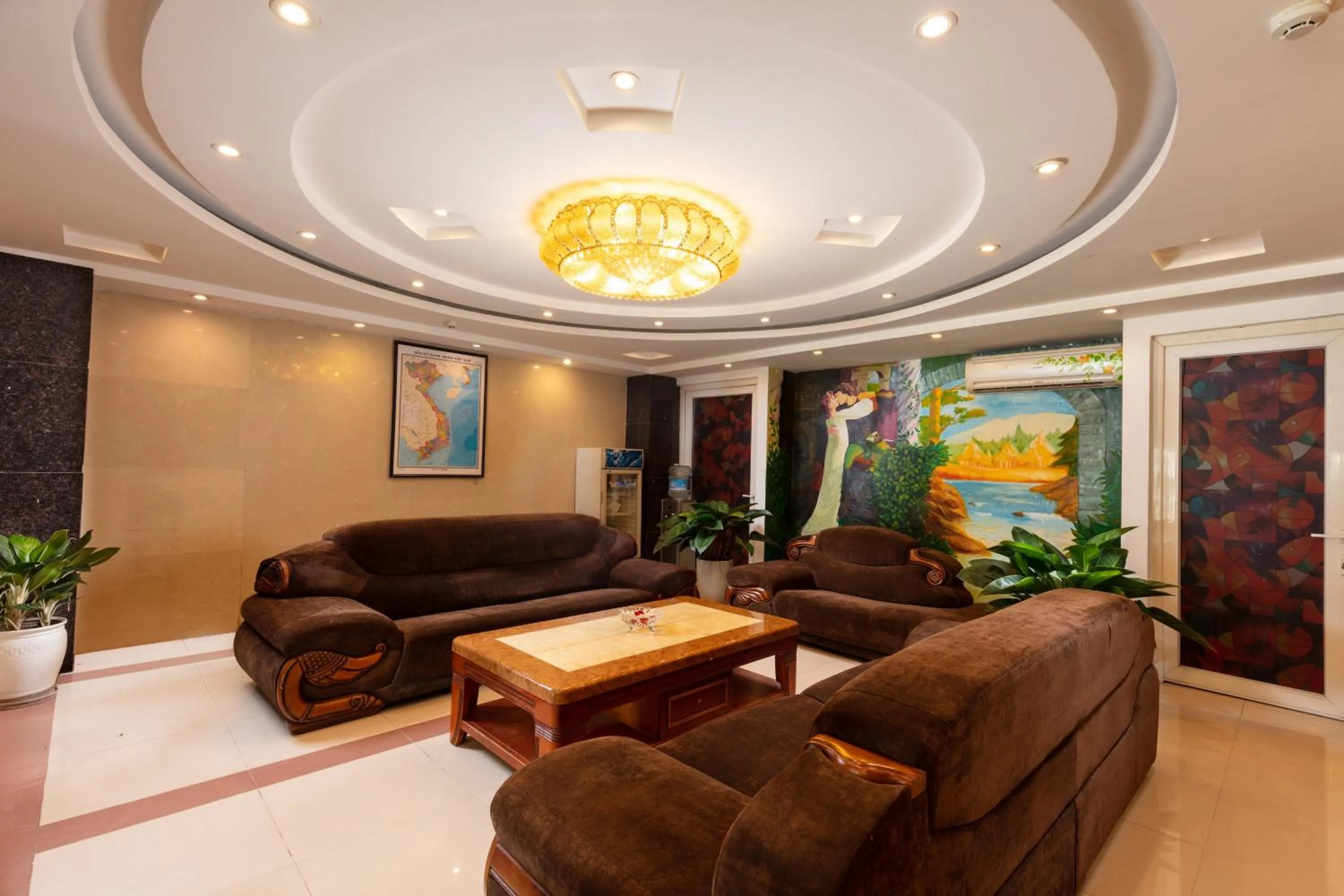 Seating area in Hanoi Amore Hotel & Travel