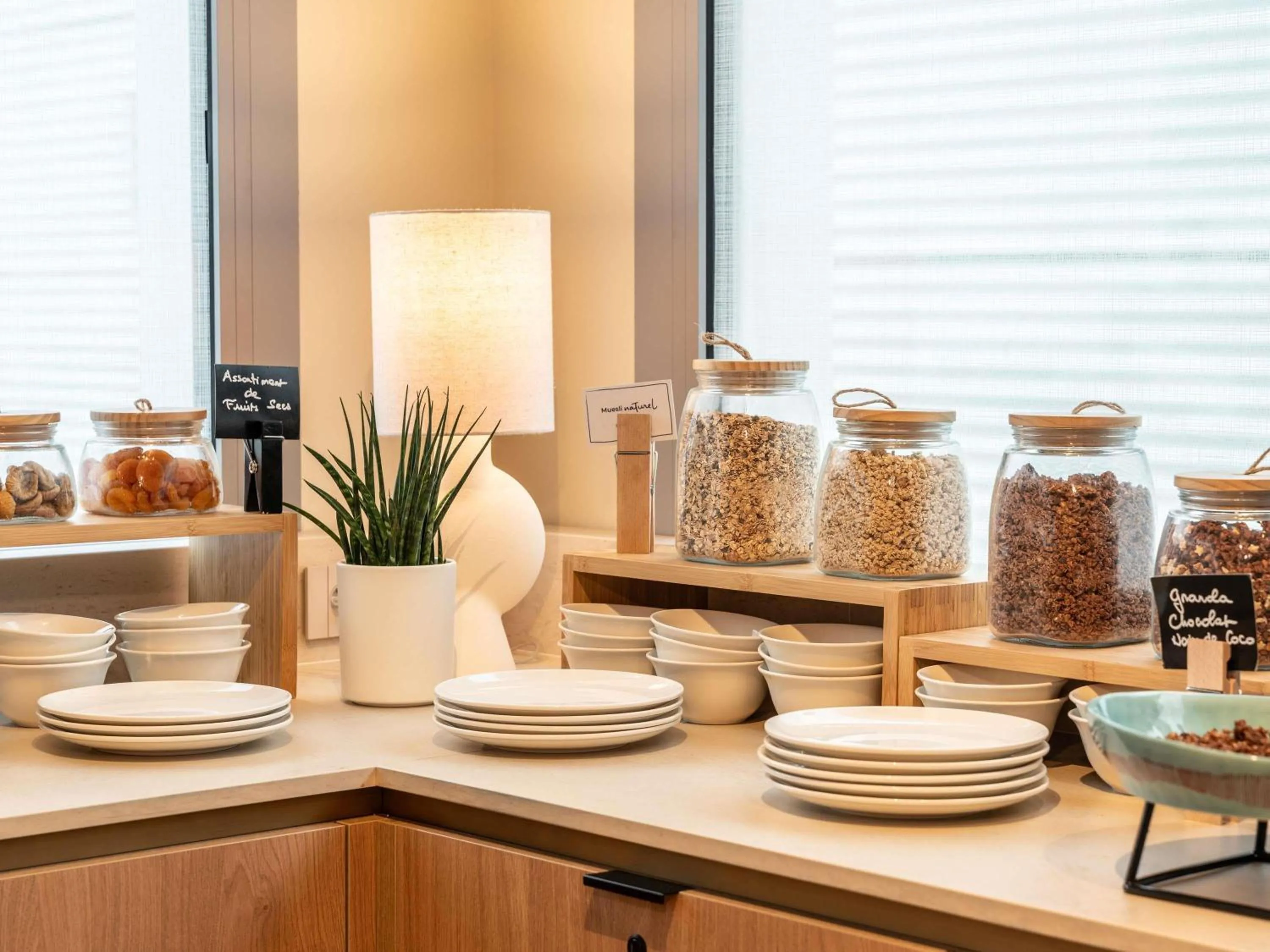 Breakfast in Novotel Angers Lac de Maine