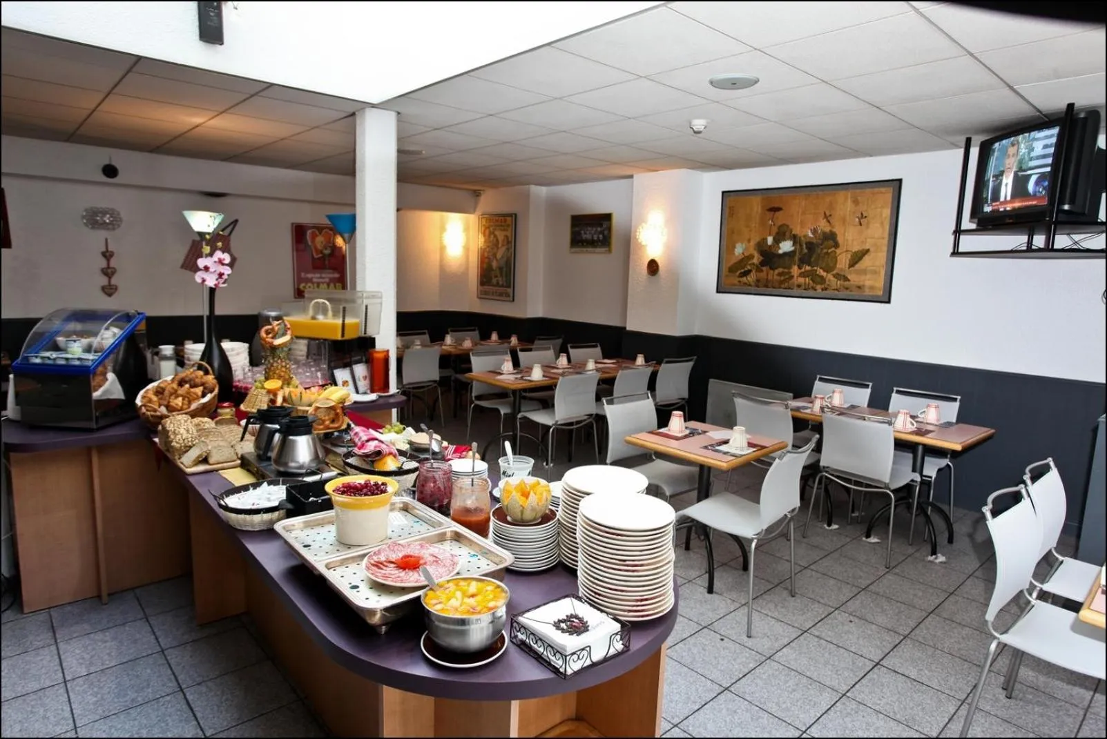 Restaurant/places to eat in Hotel Primo Colmar Centre