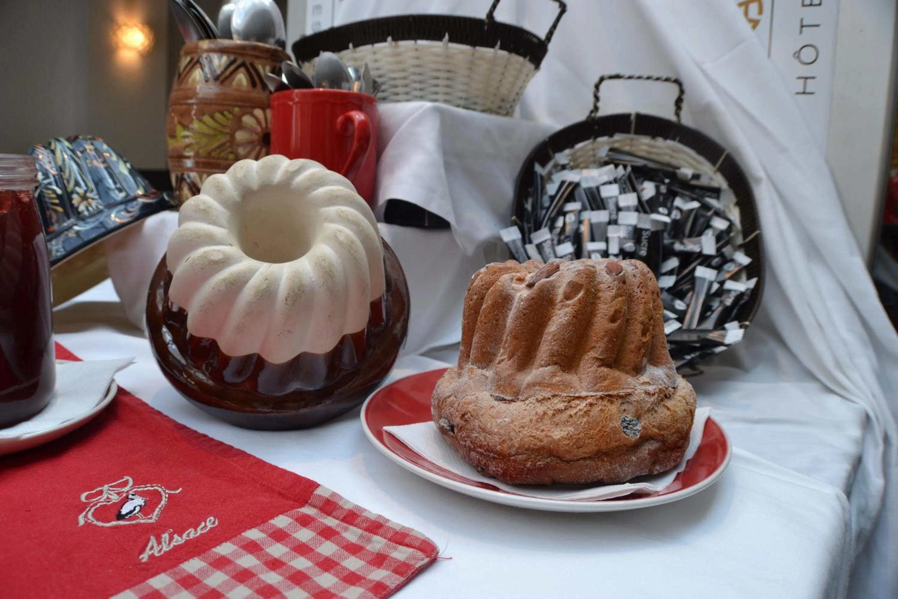 Buffet breakfast in Hotel Primo Colmar Centre