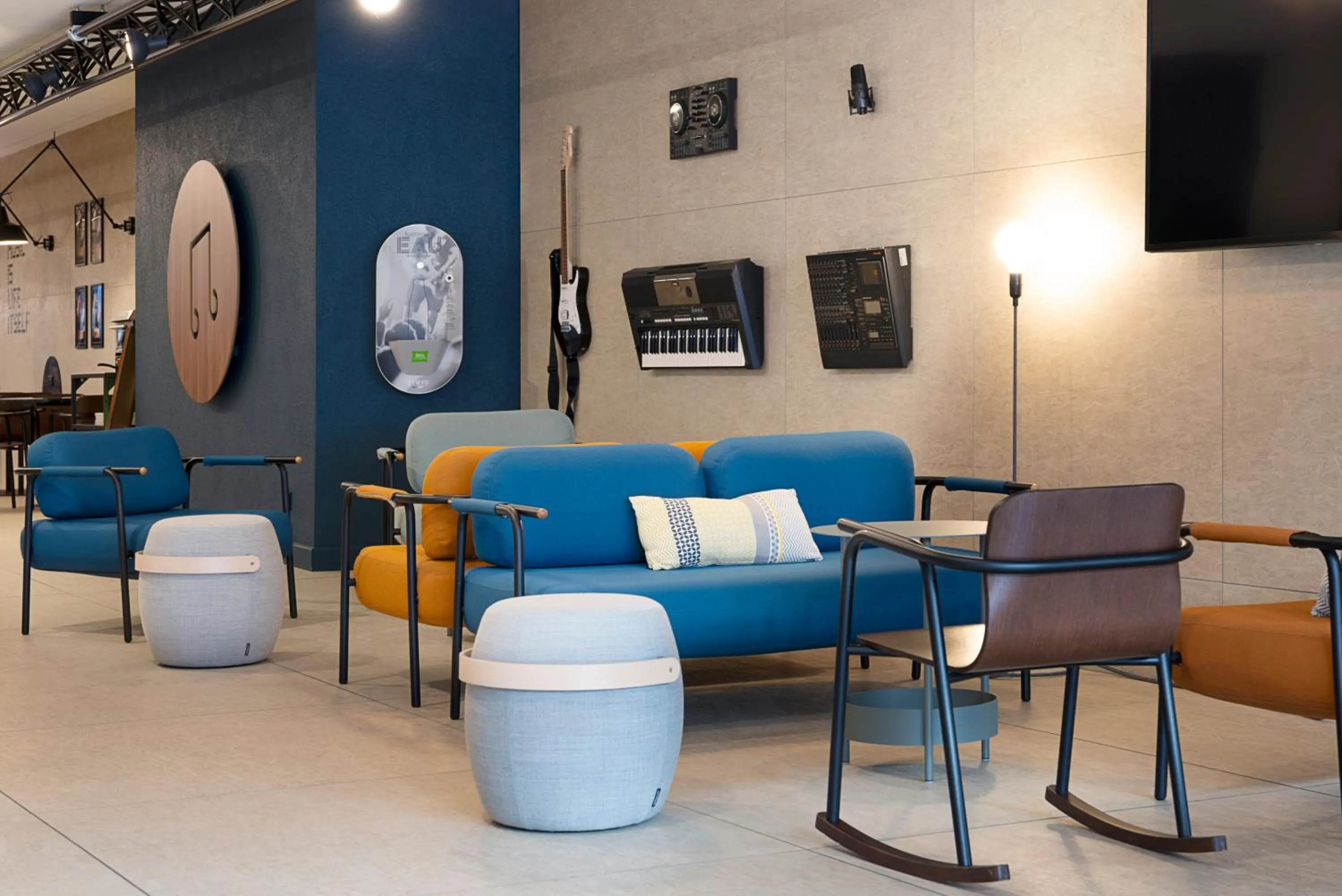 Lobby or reception in ibis Styles Nancy Centre Gare