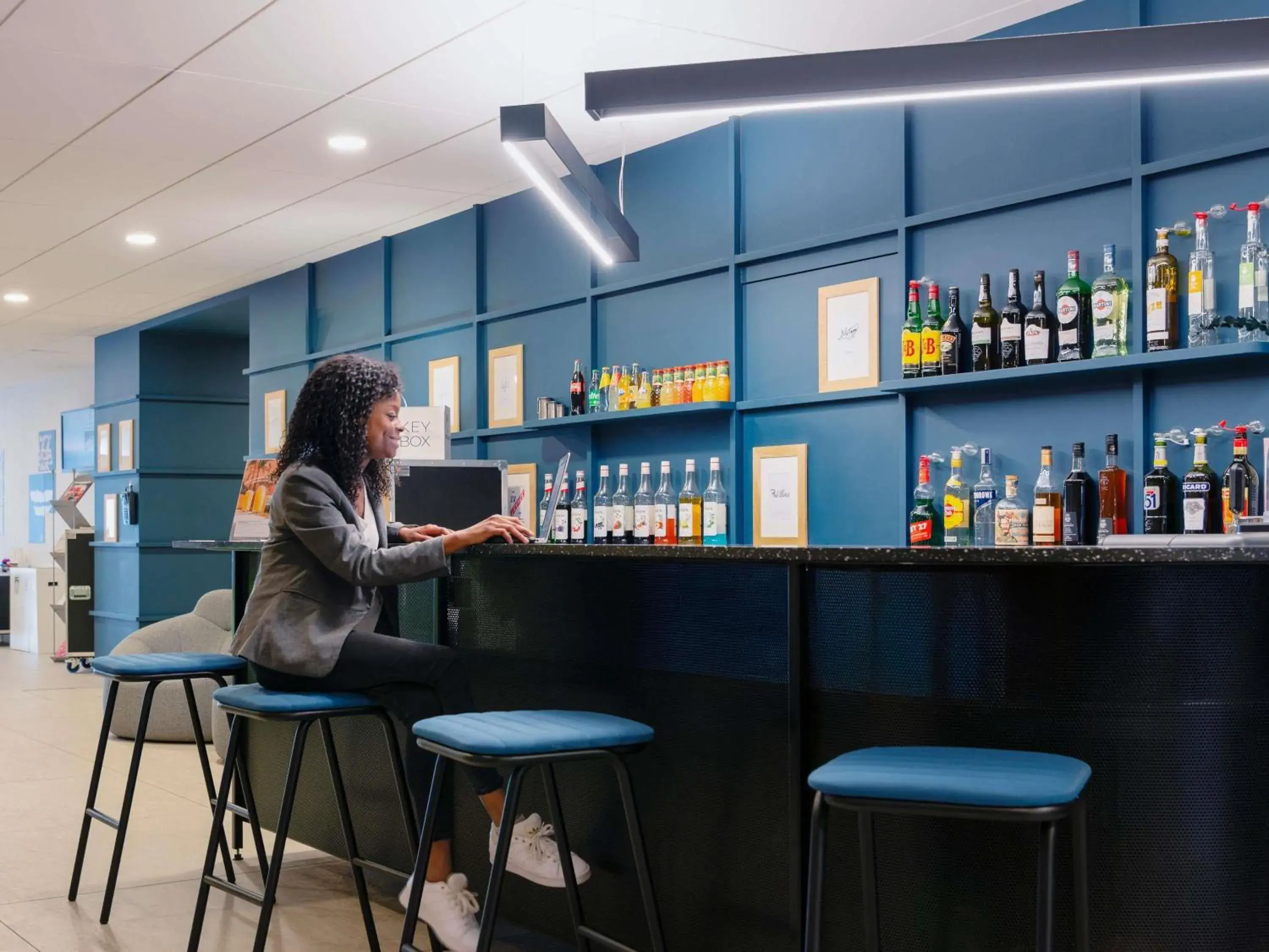 Lounge or bar in ibis Styles Nancy Centre Gare Lounge or bar in ibis Styles Nancy Centre Gare