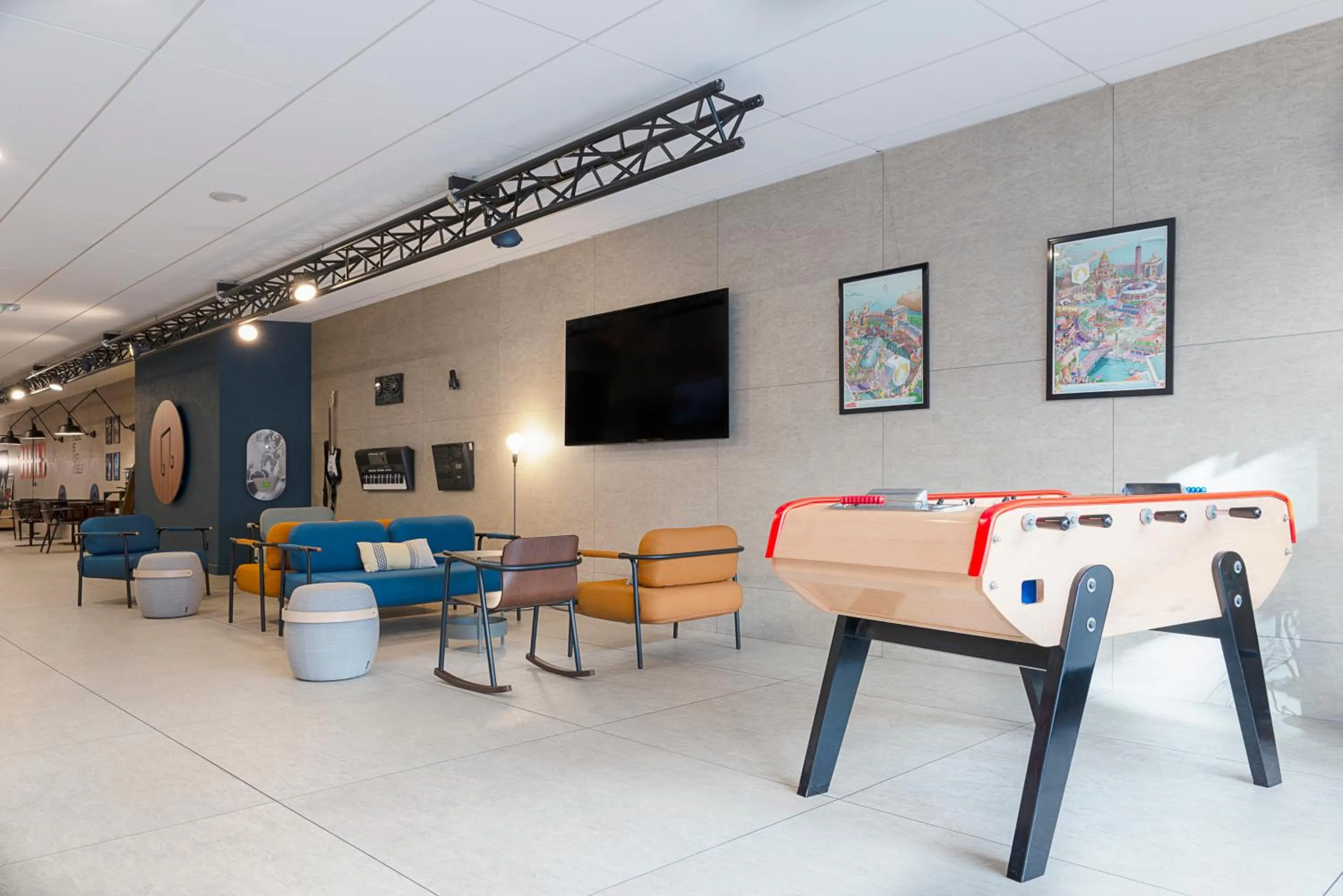 Game Room in ibis Styles Nancy Centre Gare