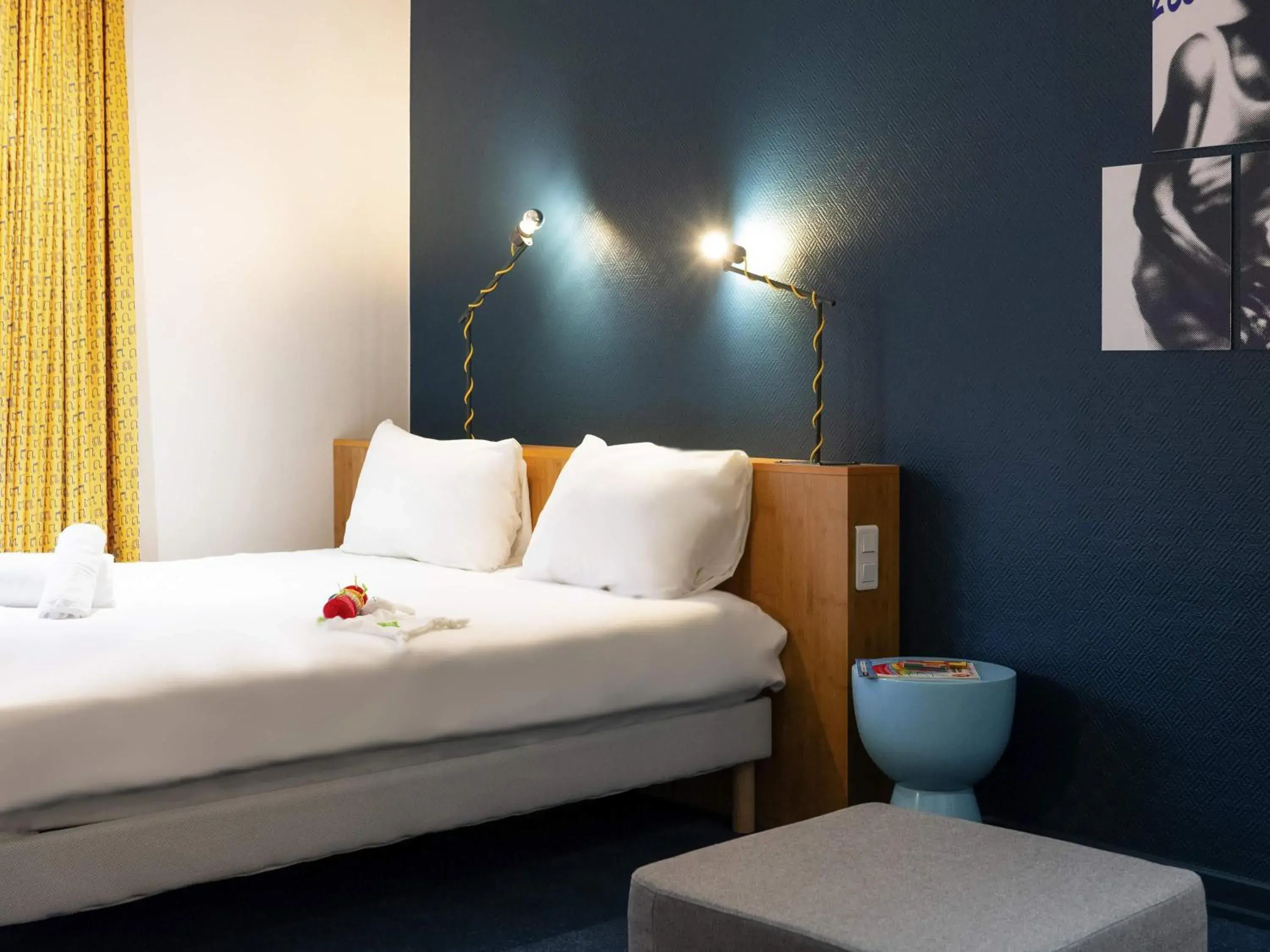 Bedroom, Bed in ibis Styles Nancy Centre Gare Bedroom, Bed in ibis Styles Nancy Centre Gare