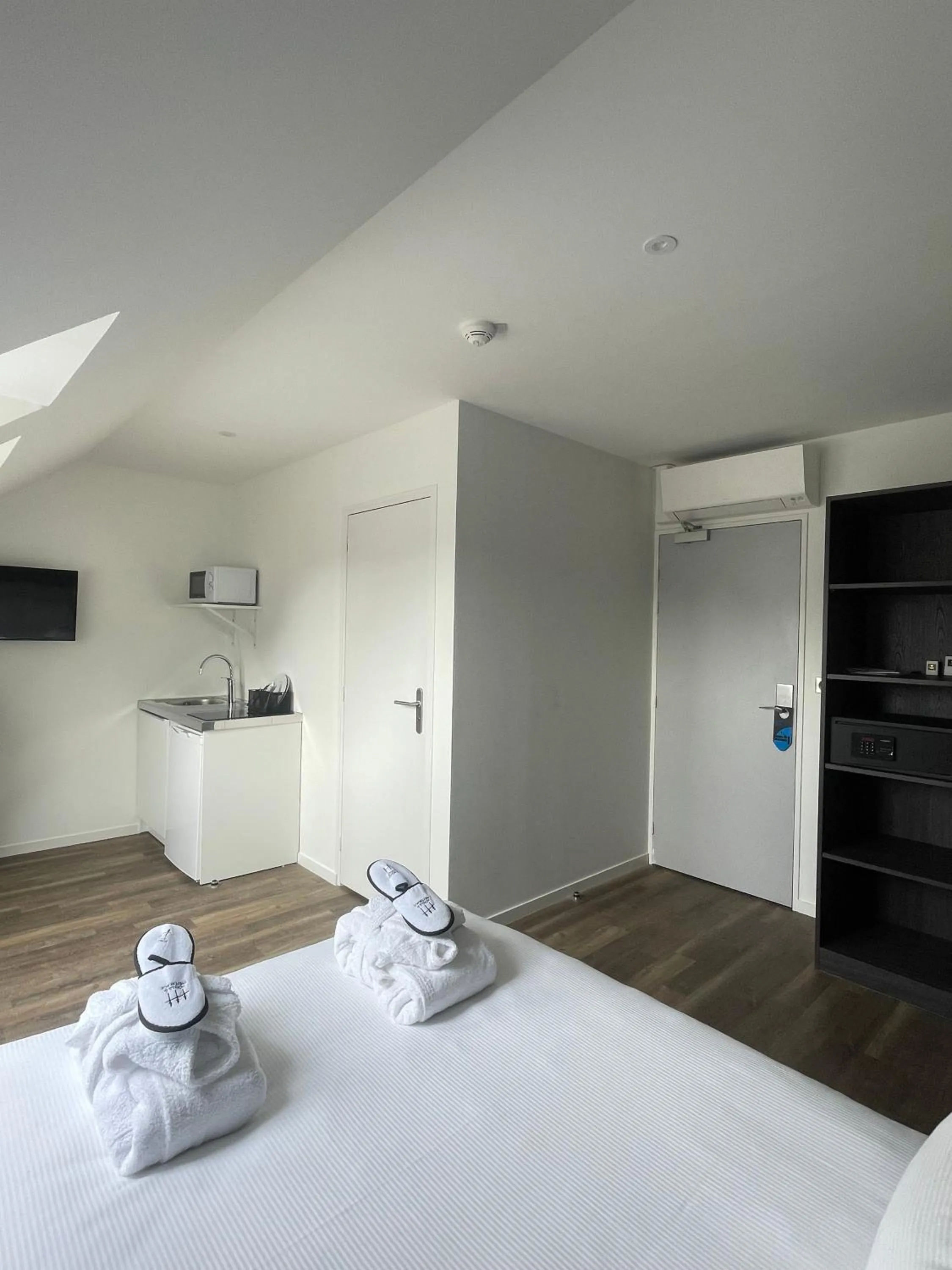 Bed in Hotel Le Paddock