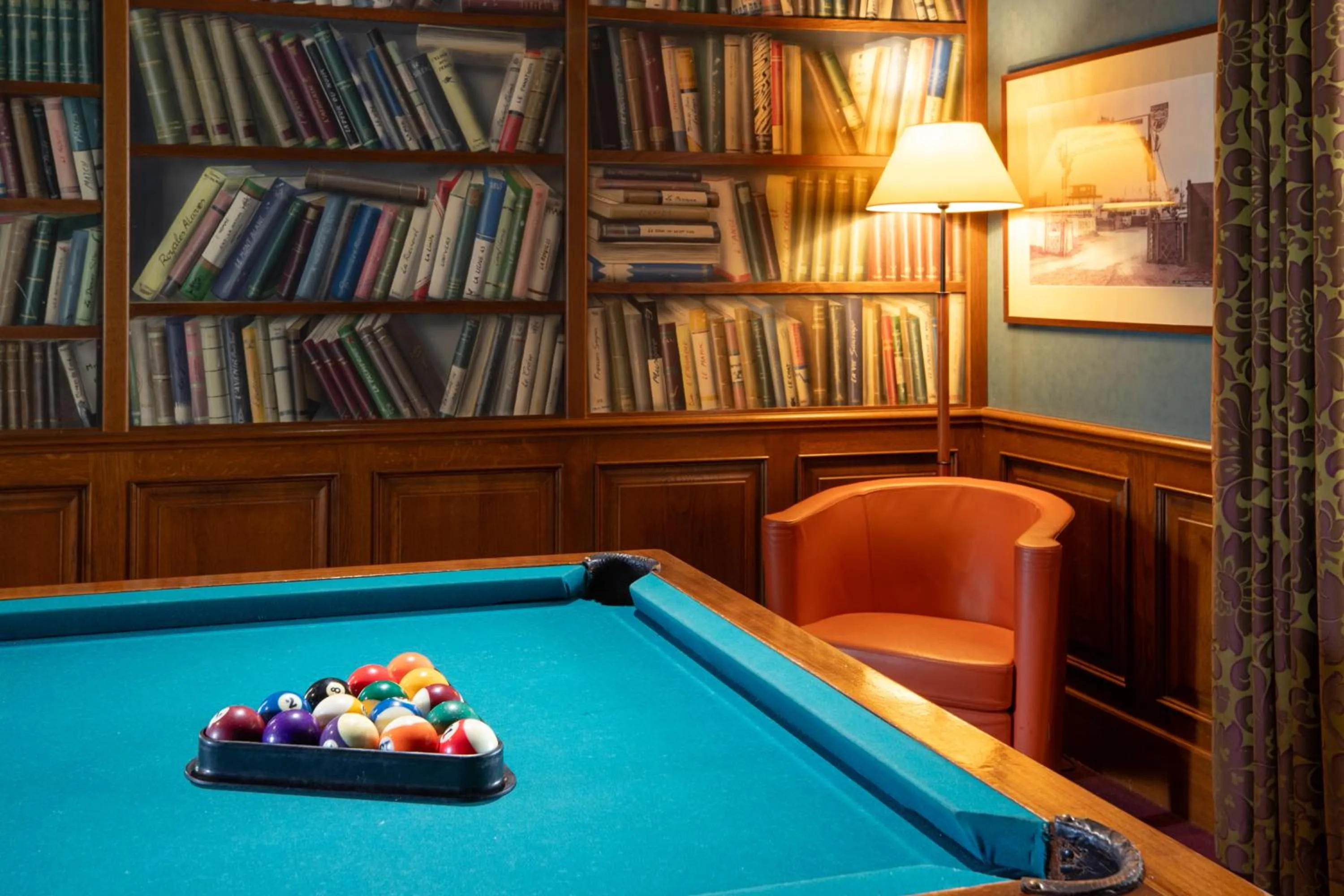 Billiard in Hotel Le Paddock