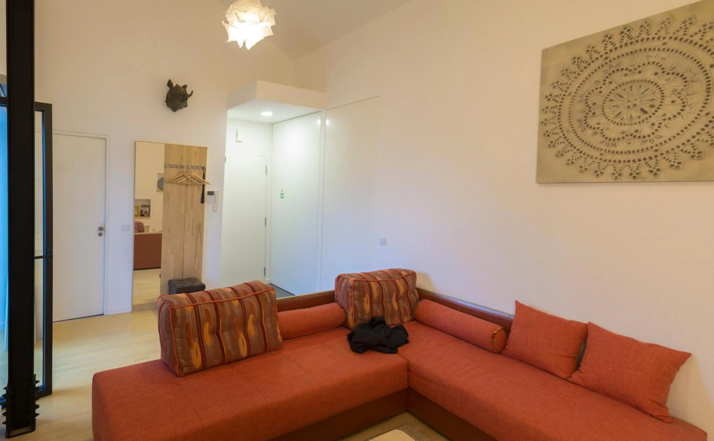 Living room in Marketplace Apartment 2
