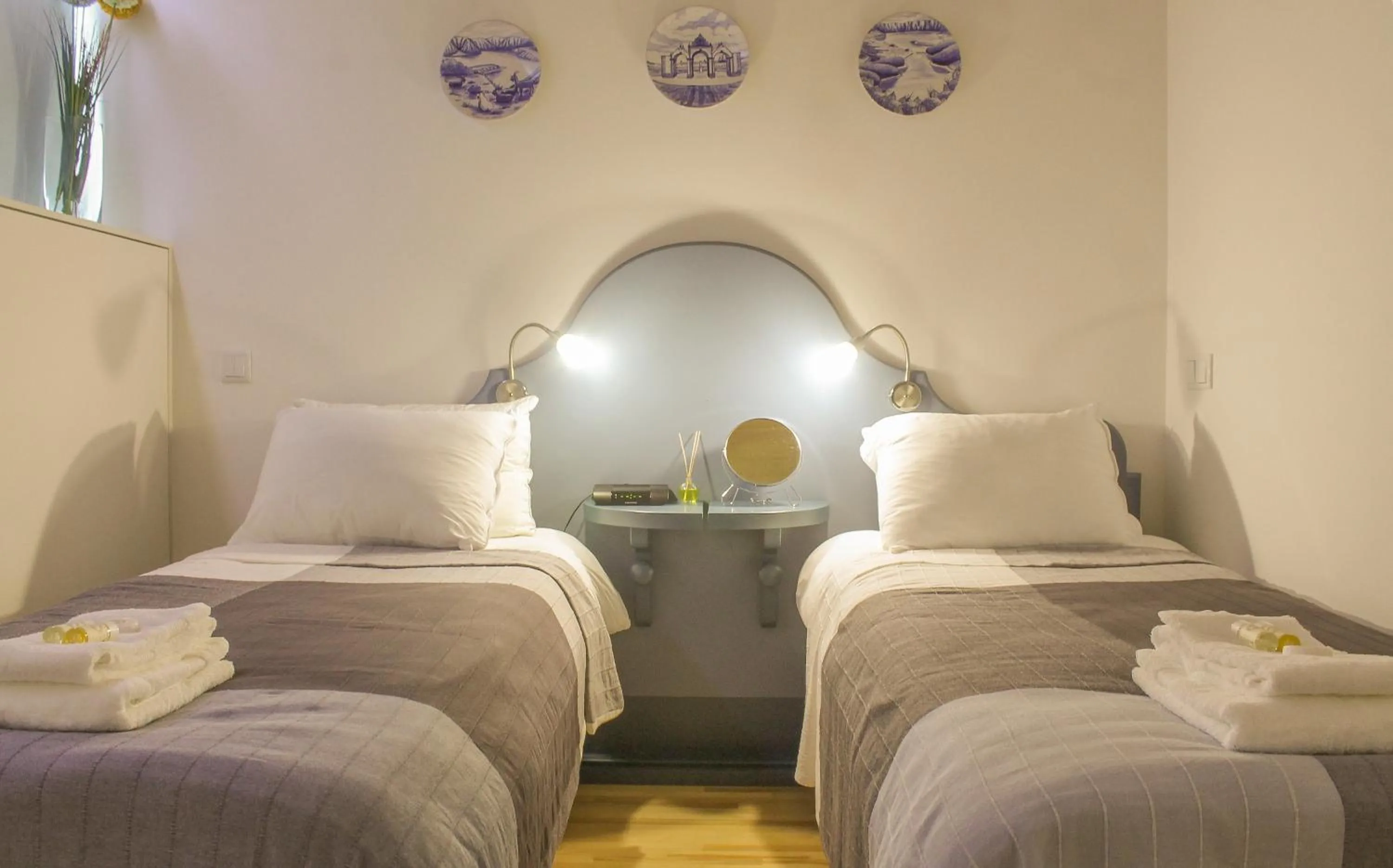 Bed in Marketplace Apartment 2