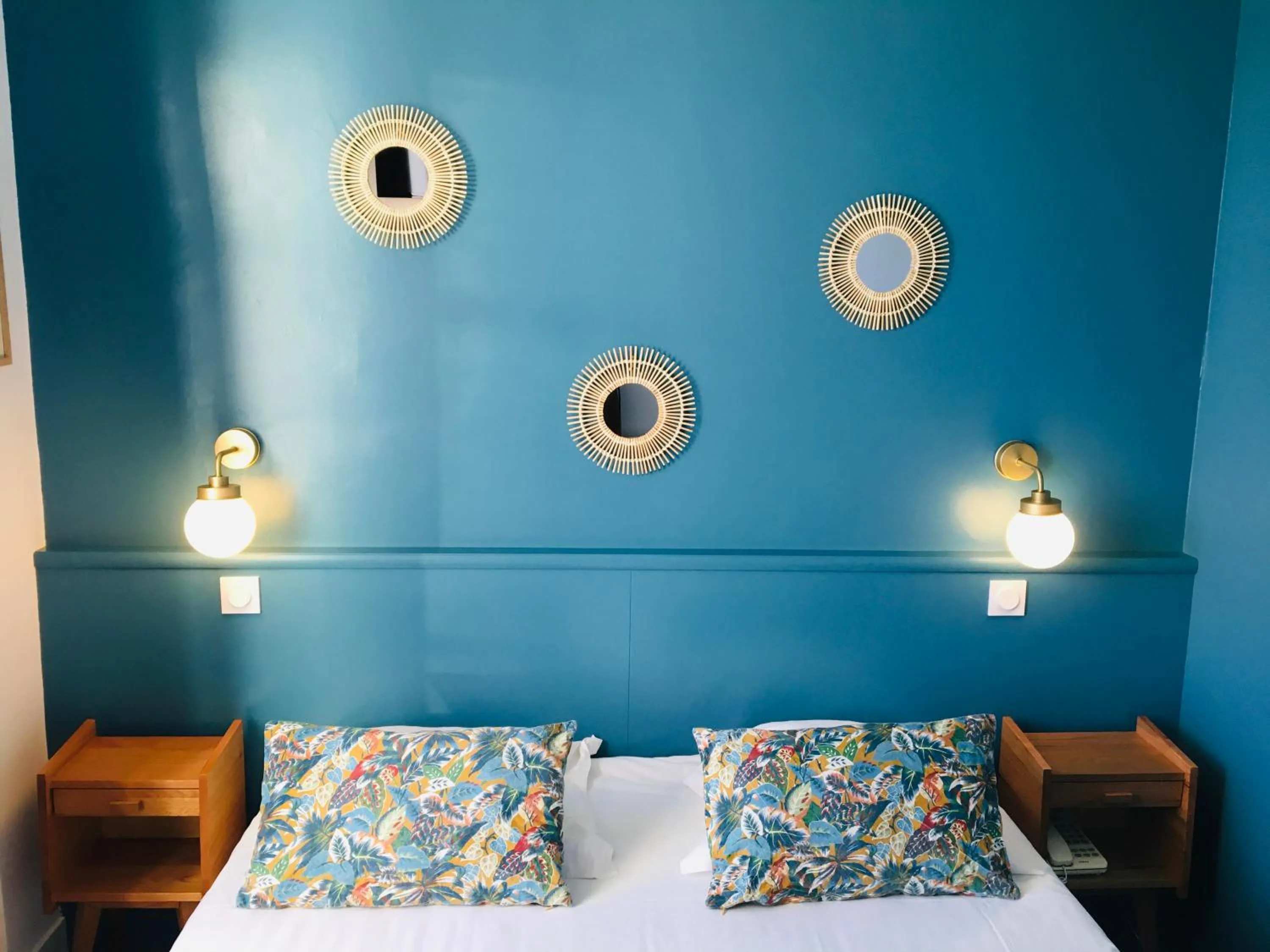 Bedroom, Bed in Hotel du Parc