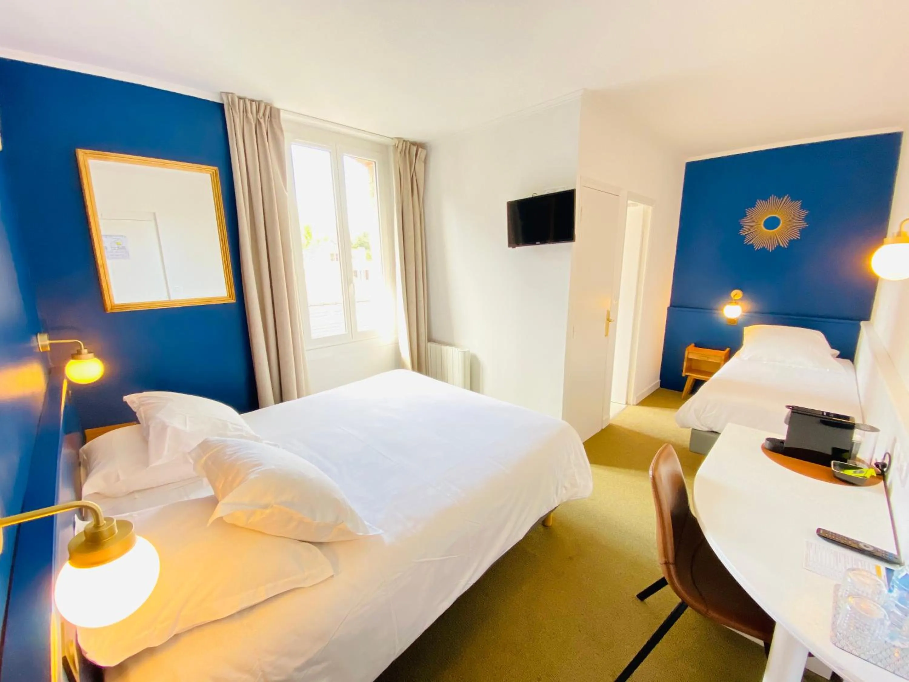 Bedroom, Bed in Hotel du Parc