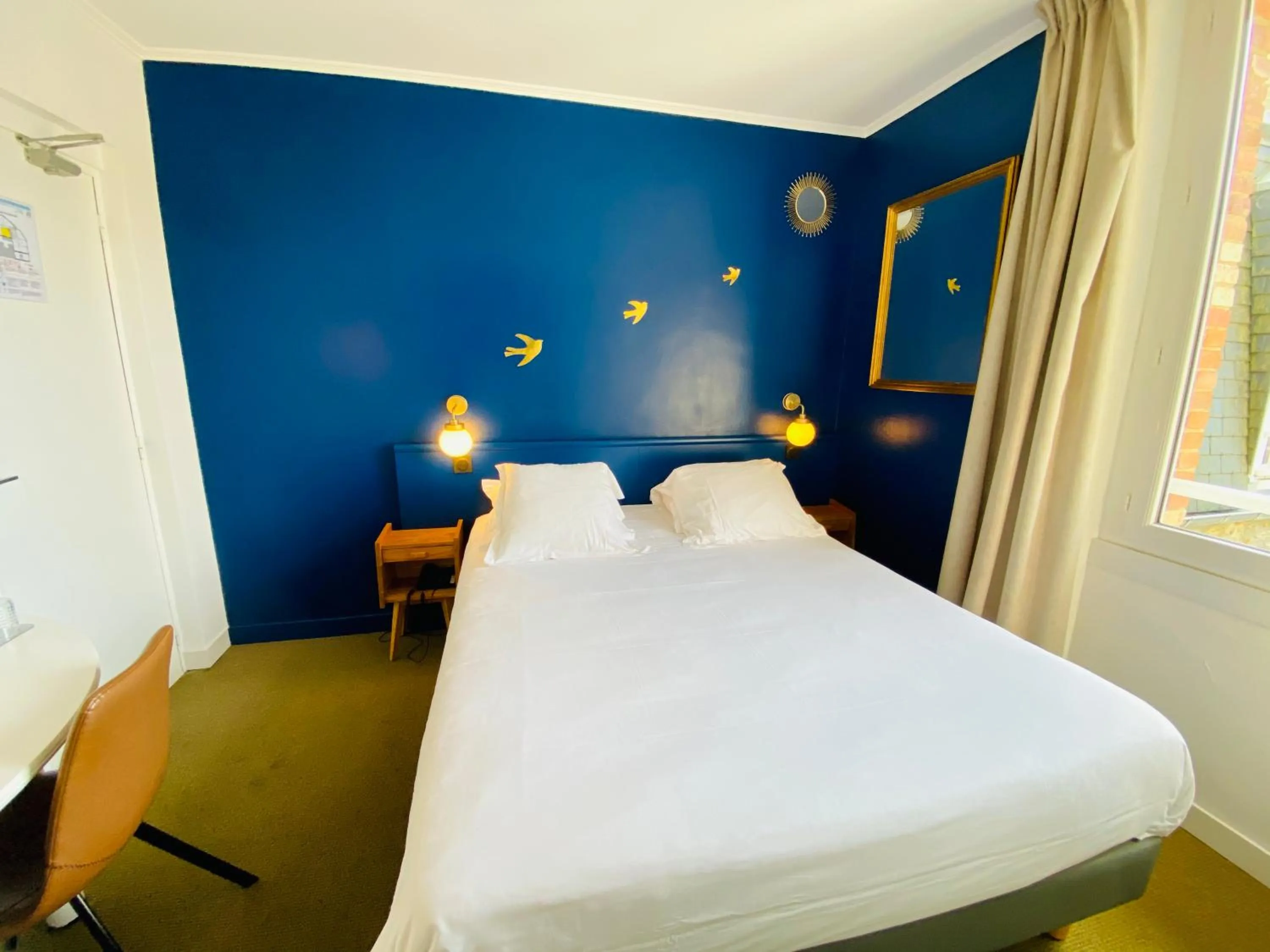 Bedroom, Bed in Hotel du Parc