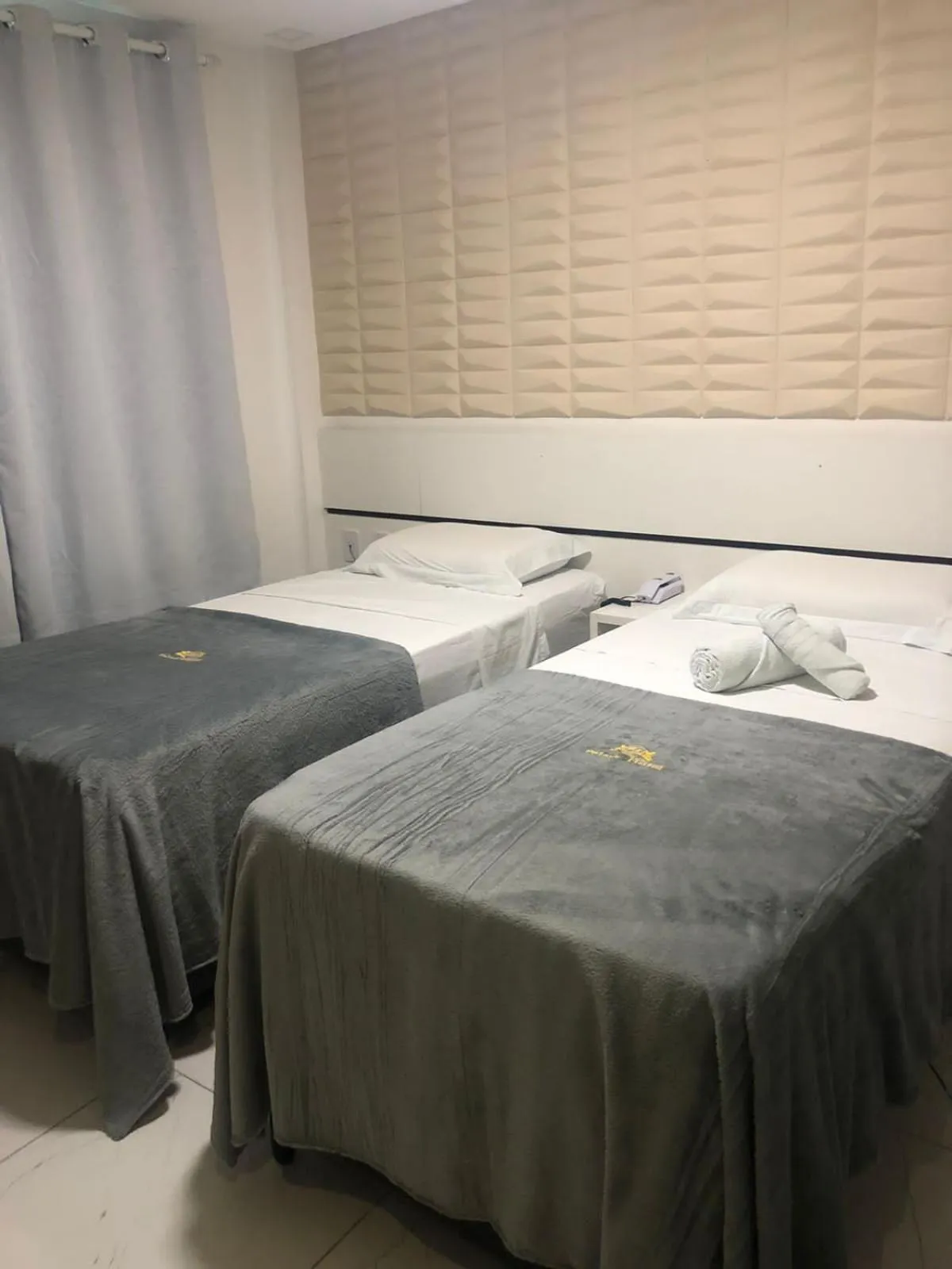 Bed in Goiana Palace Hotel - Fácil Acesso a Fábrica da JEEP