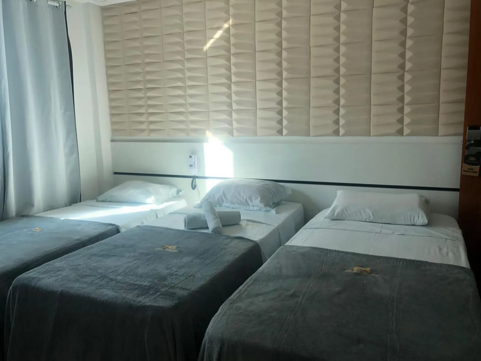 Bed in Goiana Palace Hotel - Fácil Acesso a Fábrica da JEEP