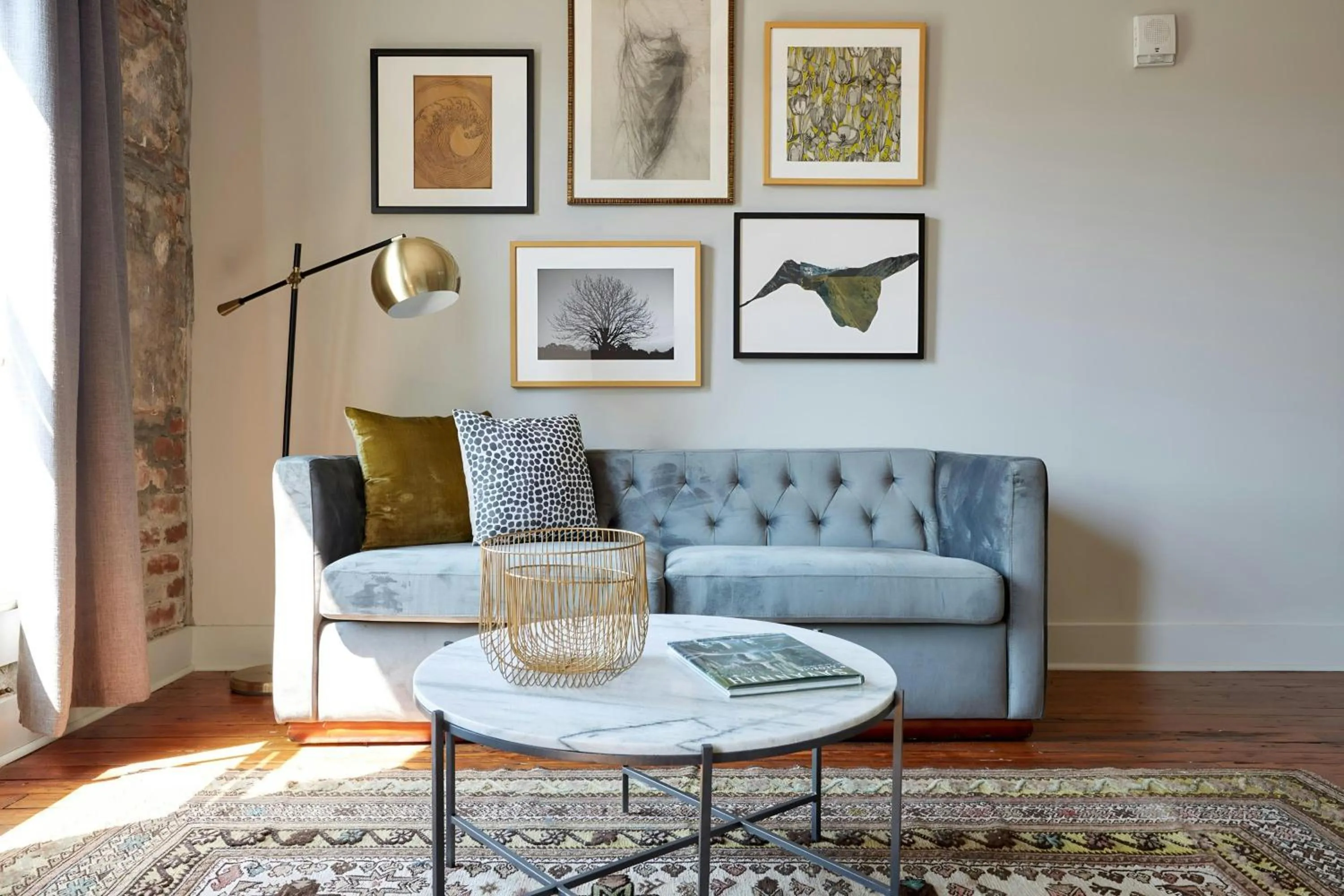 Living room in Sonder by Marriott Bonvoy The Broughton Apartments Historic District