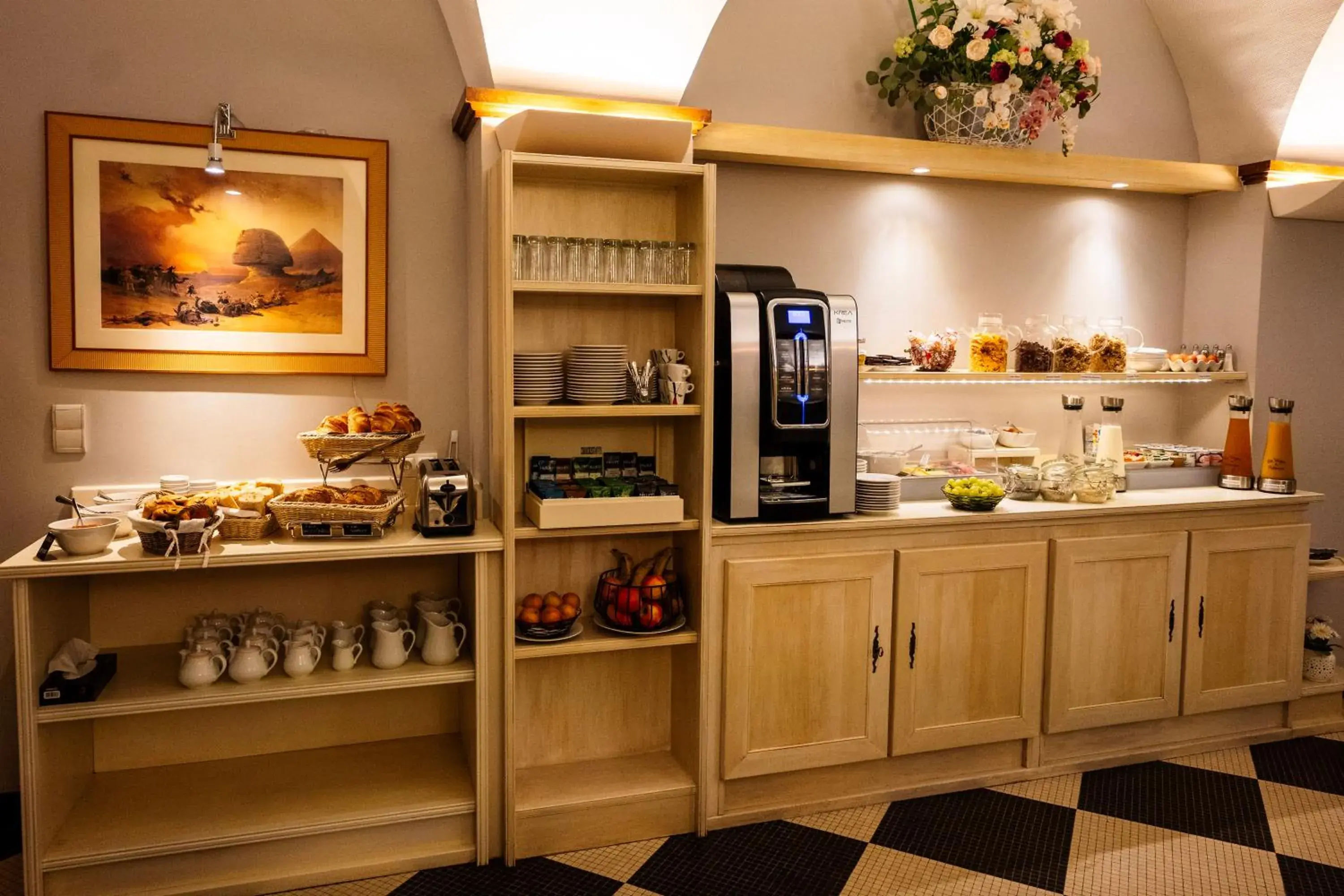 Buffet breakfast in Cit'Hotel Sphinx - Hotel Buffet breakfast in Cit'Hotel Sphinx - Hotel