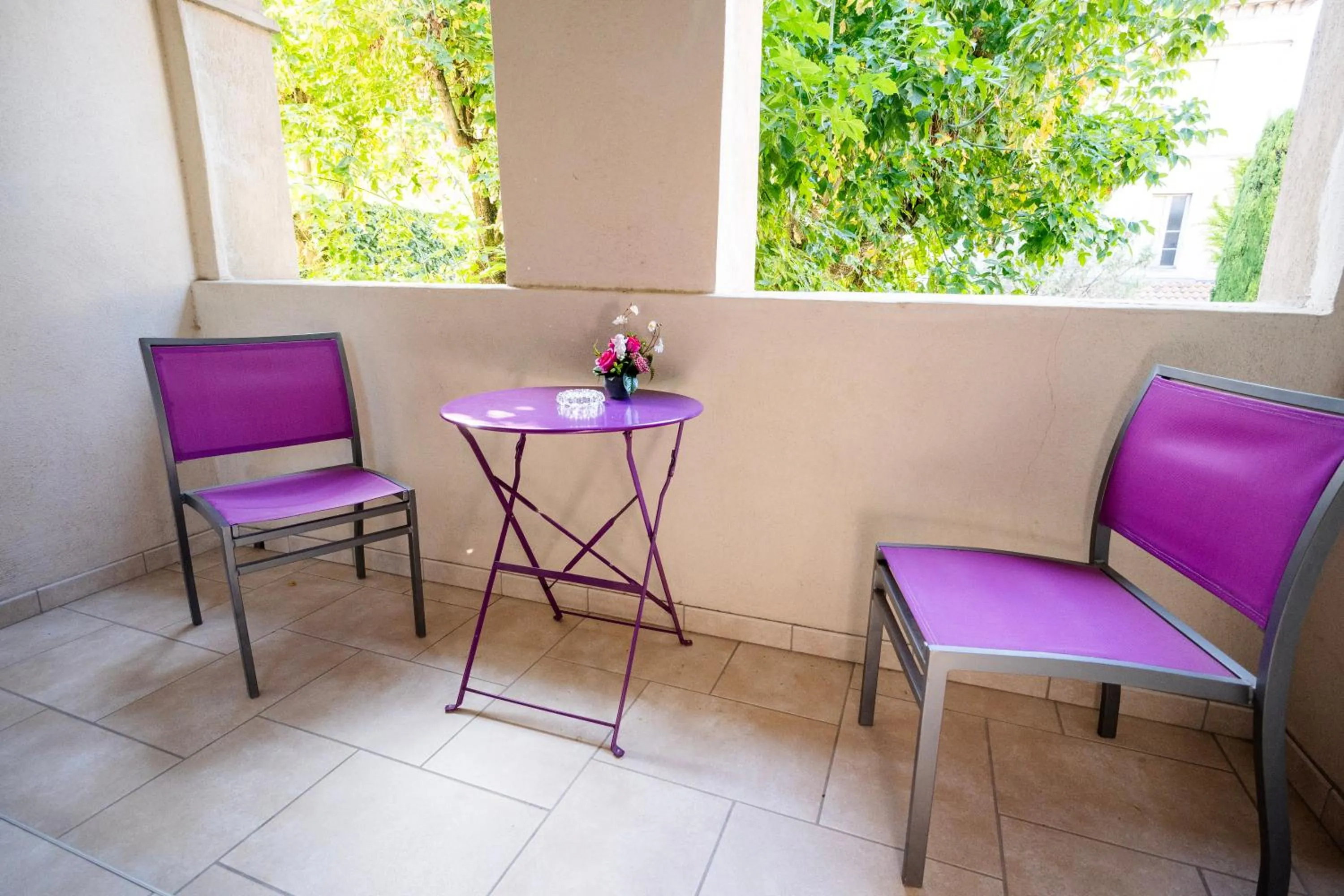 Balcony/Terrace in Cit'Hotel Sphinx - Hotel