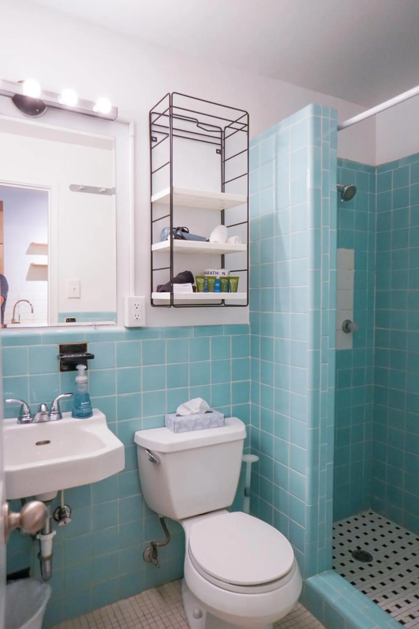 Shower in Studios On 25th by BCA Furnished Apartments