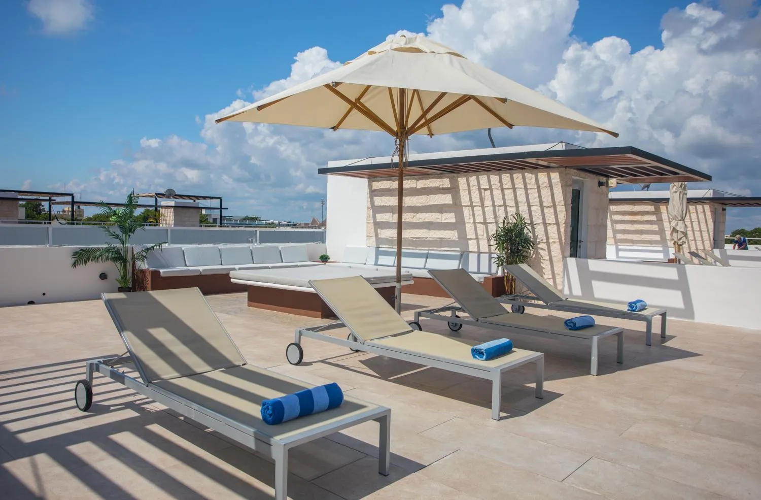 Patio in San Pedro Hotel, 5ta Avenida