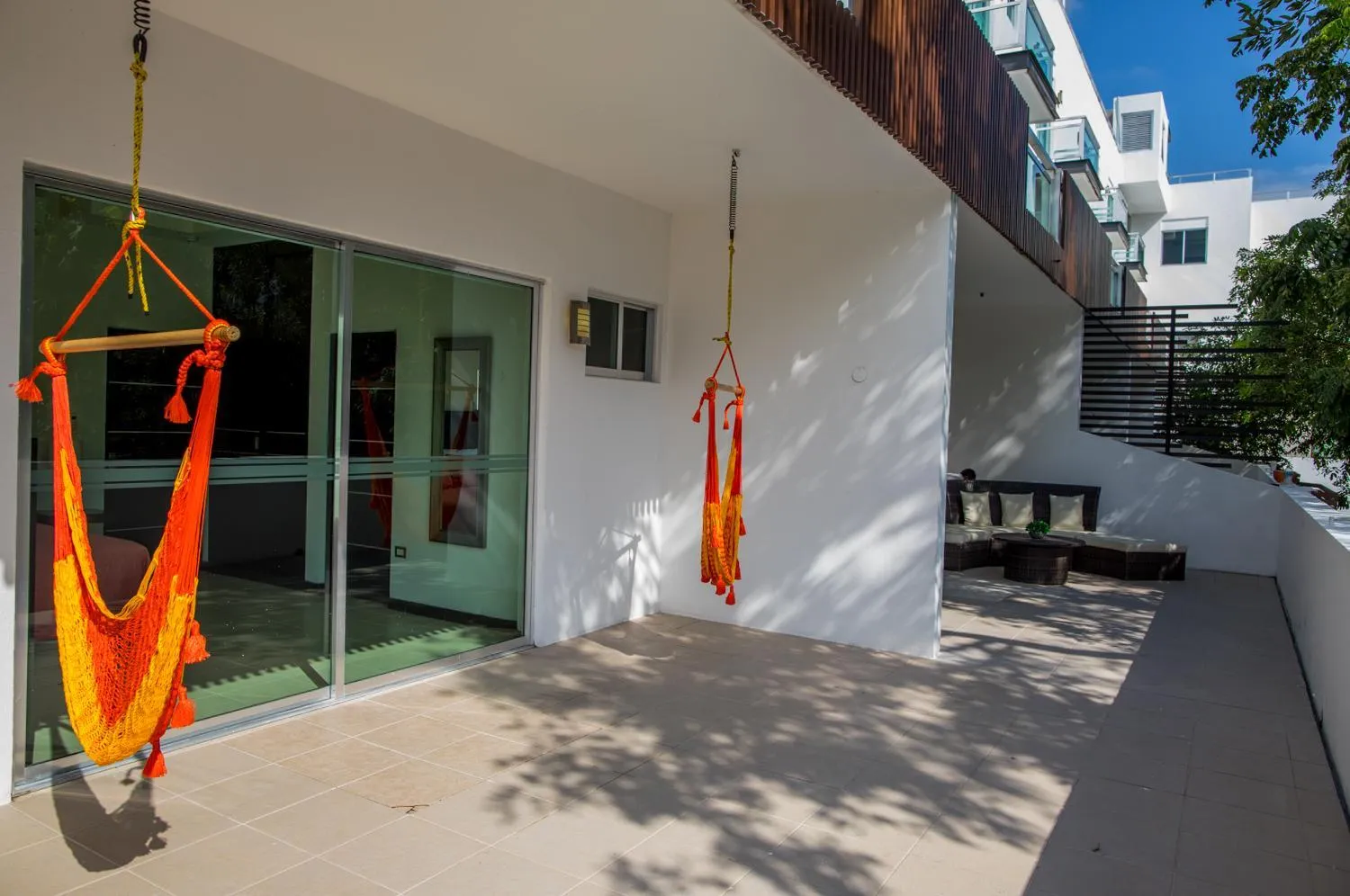 Patio in San Pedro Hotel, 5ta Avenida