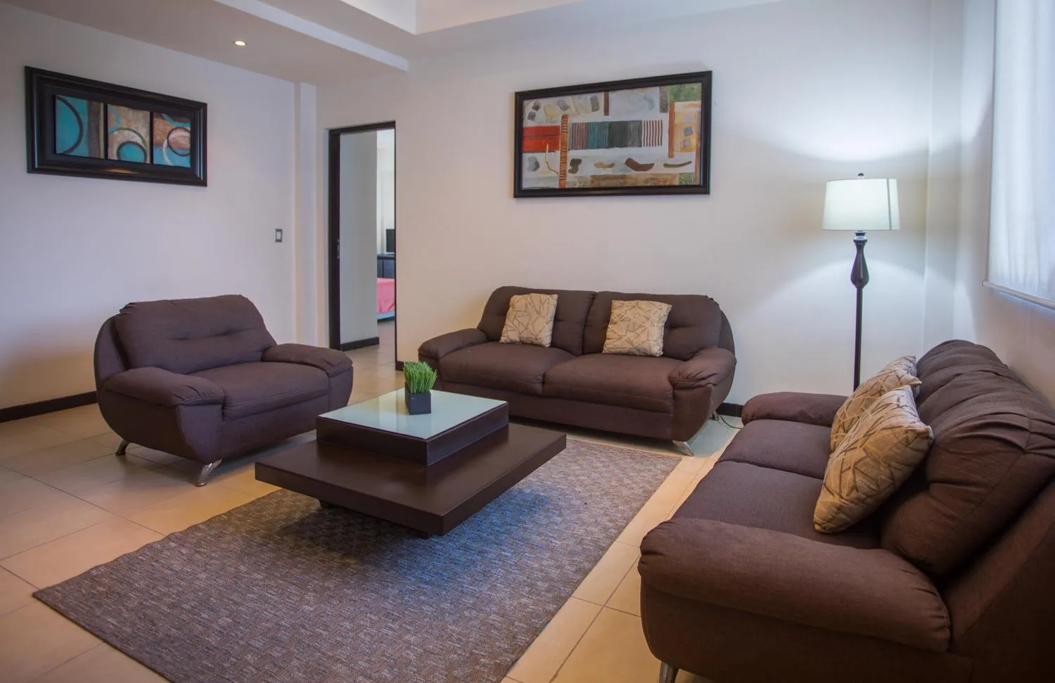 Living room in San Pedro Hotel, 5ta Avenida